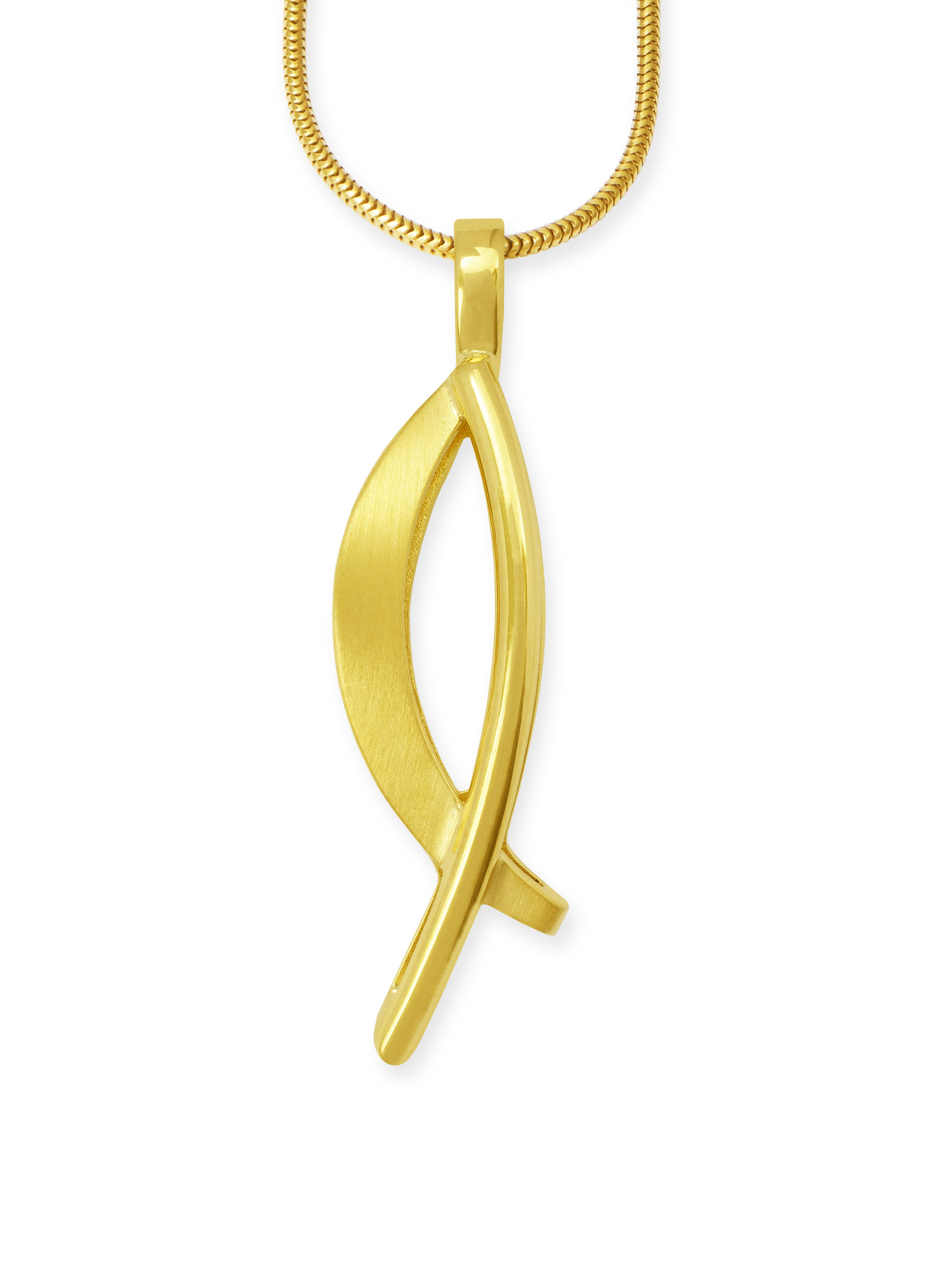 Gelbgold Fisch-Anhänger-122358 Gelbgold Fisch-Anhänger-122358