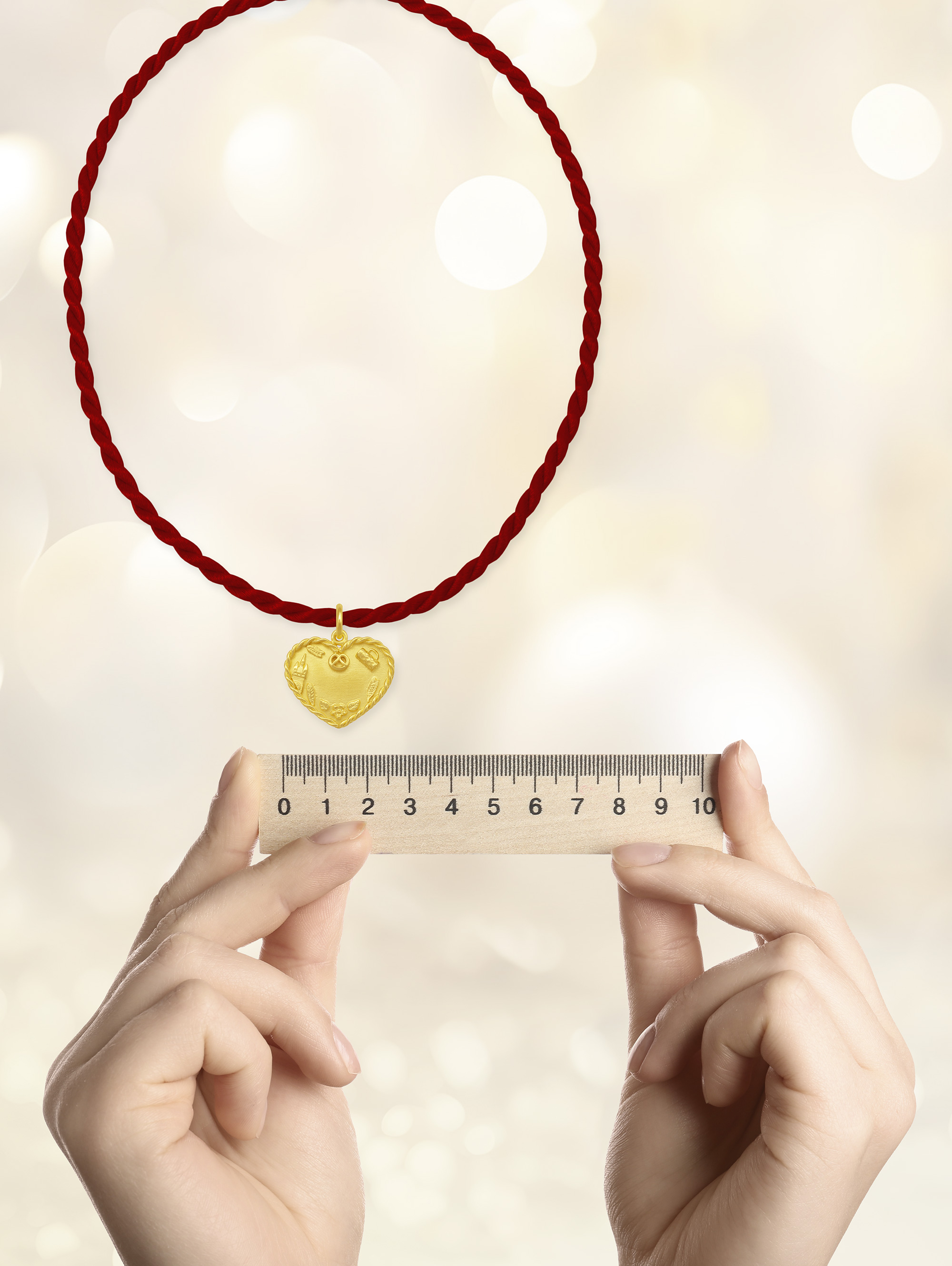 Schmuck mit Lineal - 120243