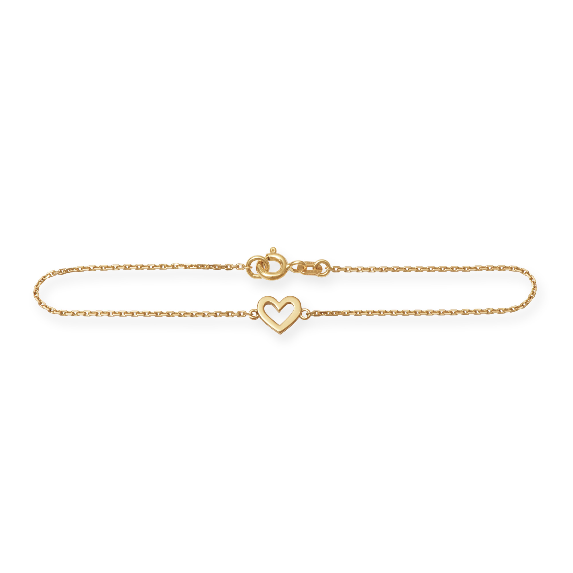 LESER Armband- Herz 585 Rosegold LESER Armband- Herz 585 Rosegold