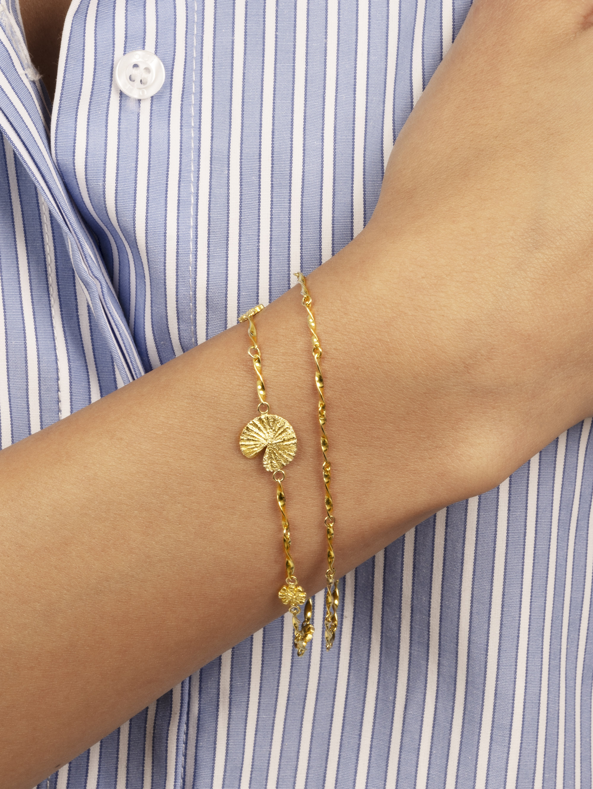 LESER Modelbild- Armband Seerose