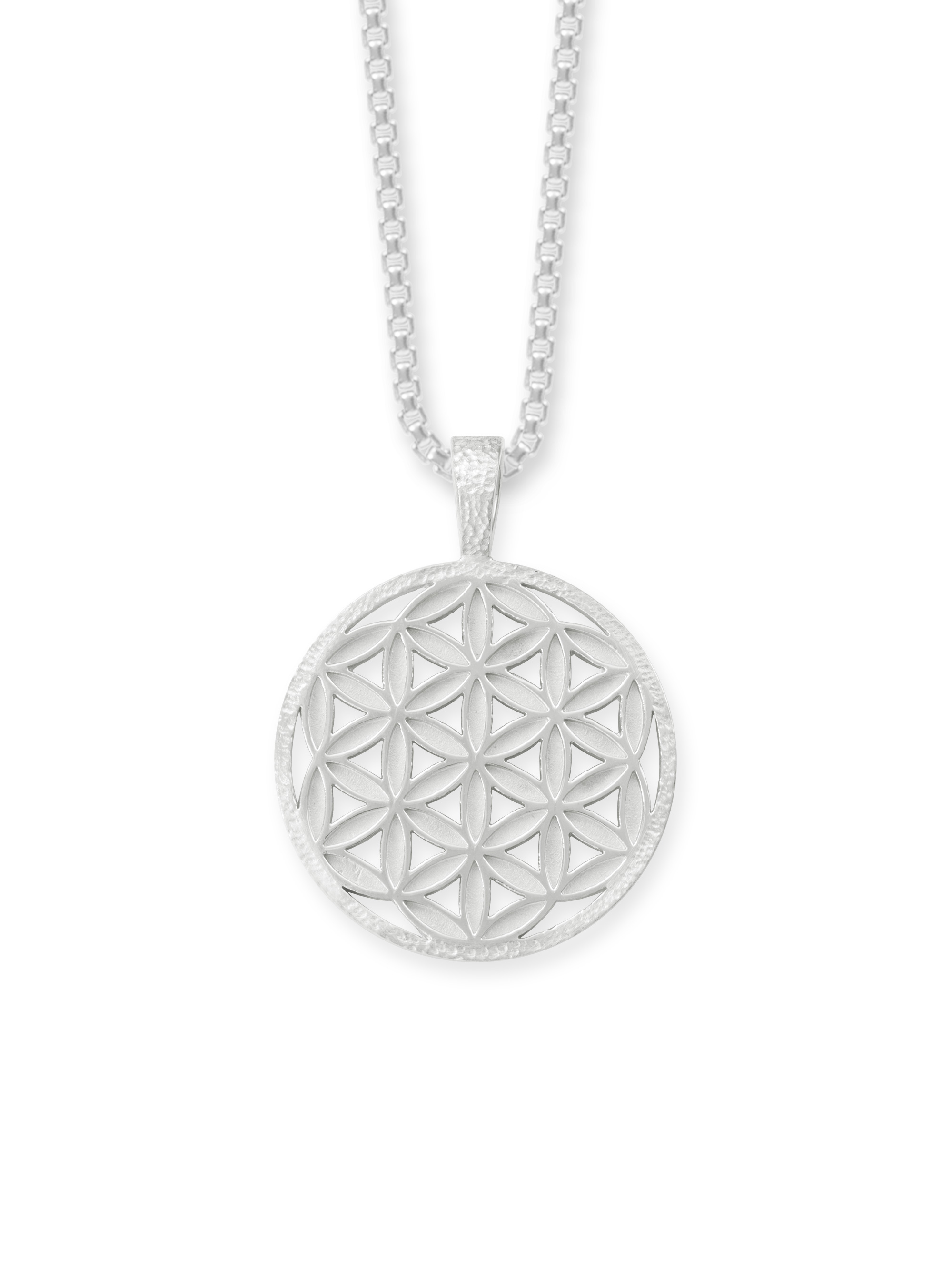 LESER Anhaenger- Blume des Lebens 925 Silber LESER Anhaenger- Blume des Lebens 925 Silber