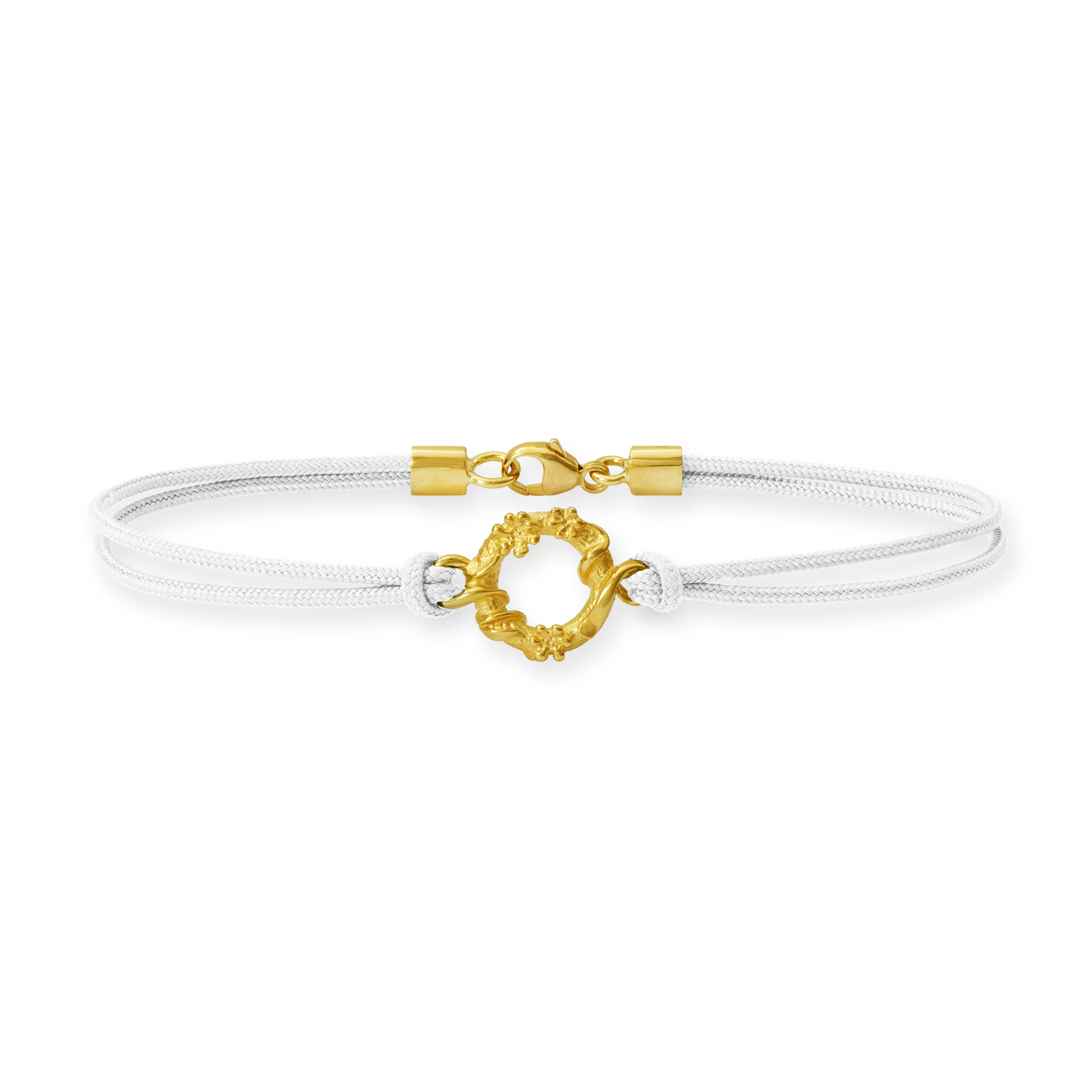 LESER Bluetentraum-Armband 750 Gelbgold