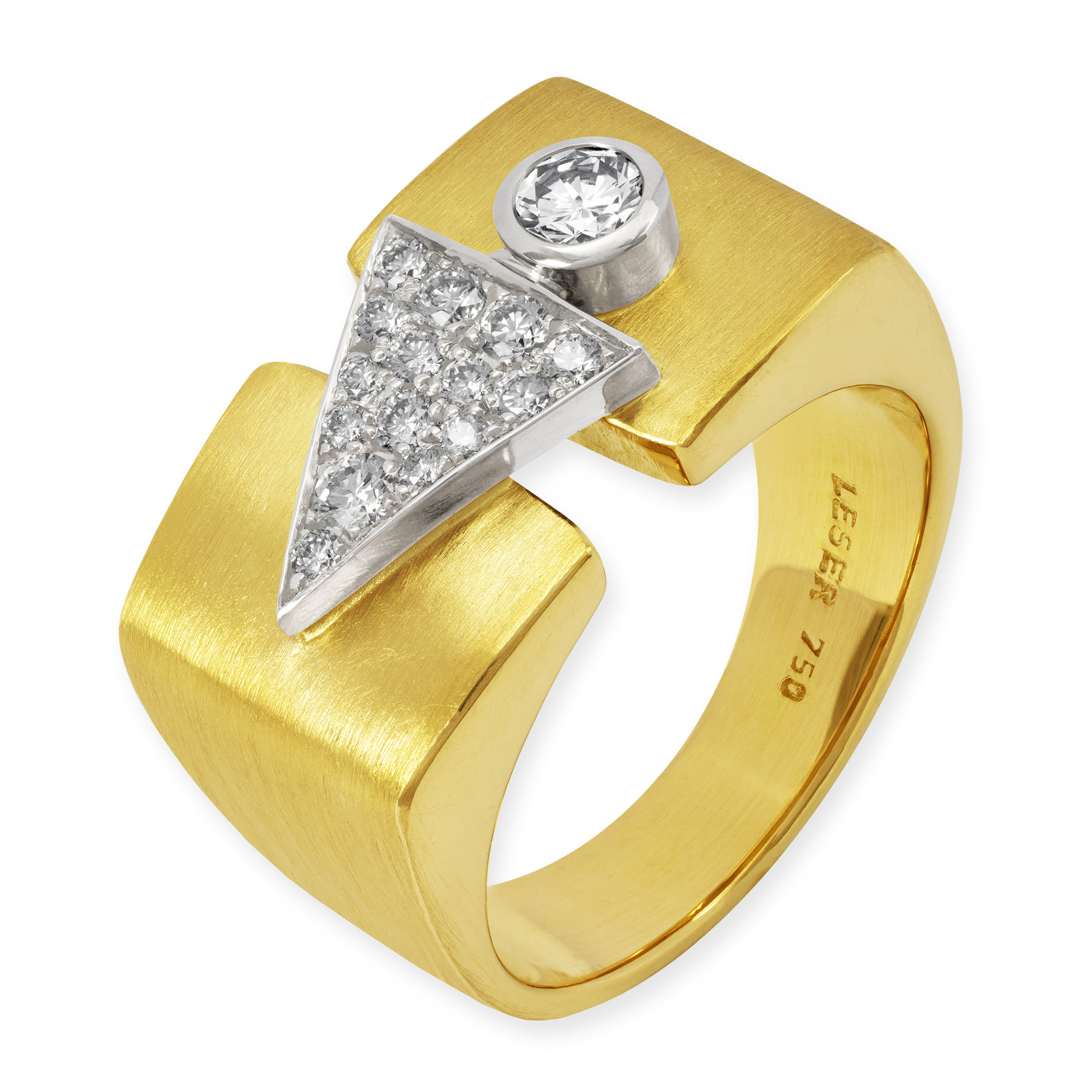 JungerLuxus-L1157-L1061-750Gelbgold-750Weißgold-Brillanten-122482 JungerLuxus-L1157-L1061-750Gelbgold-750Weißgold-Brillanten-122482