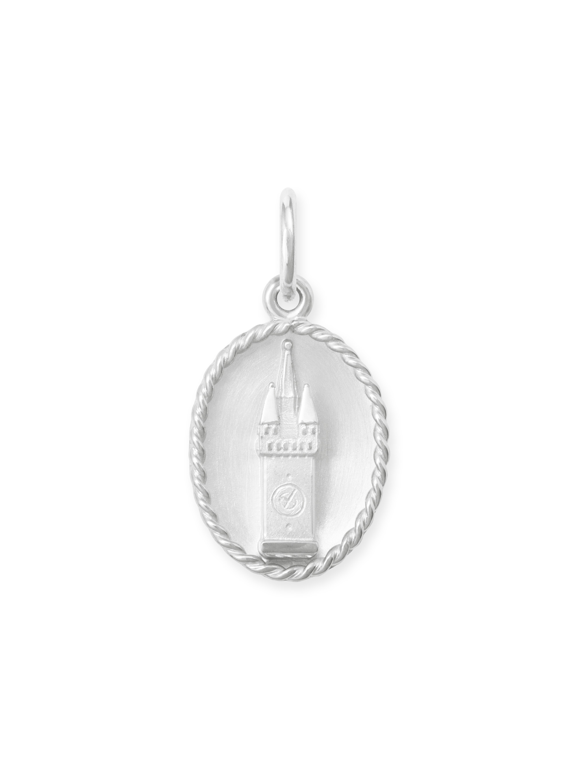 LESER Anhaenger-Stadtruem-Oval-925Silber LESER Anhaenger-Stadtruem-Oval-925Silber