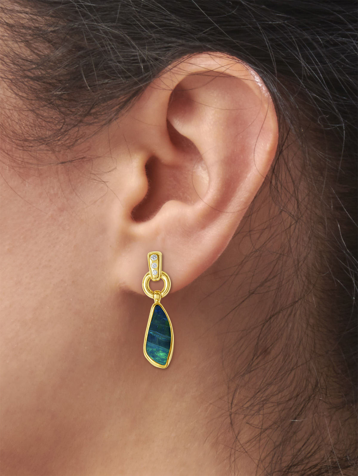 LESER Modelbilder-Ohr-Gelbgold-Brillanten-Opal-121378 LESER Modelbilder-Ohr-Gelbgold-Brillanten-Opal-121378