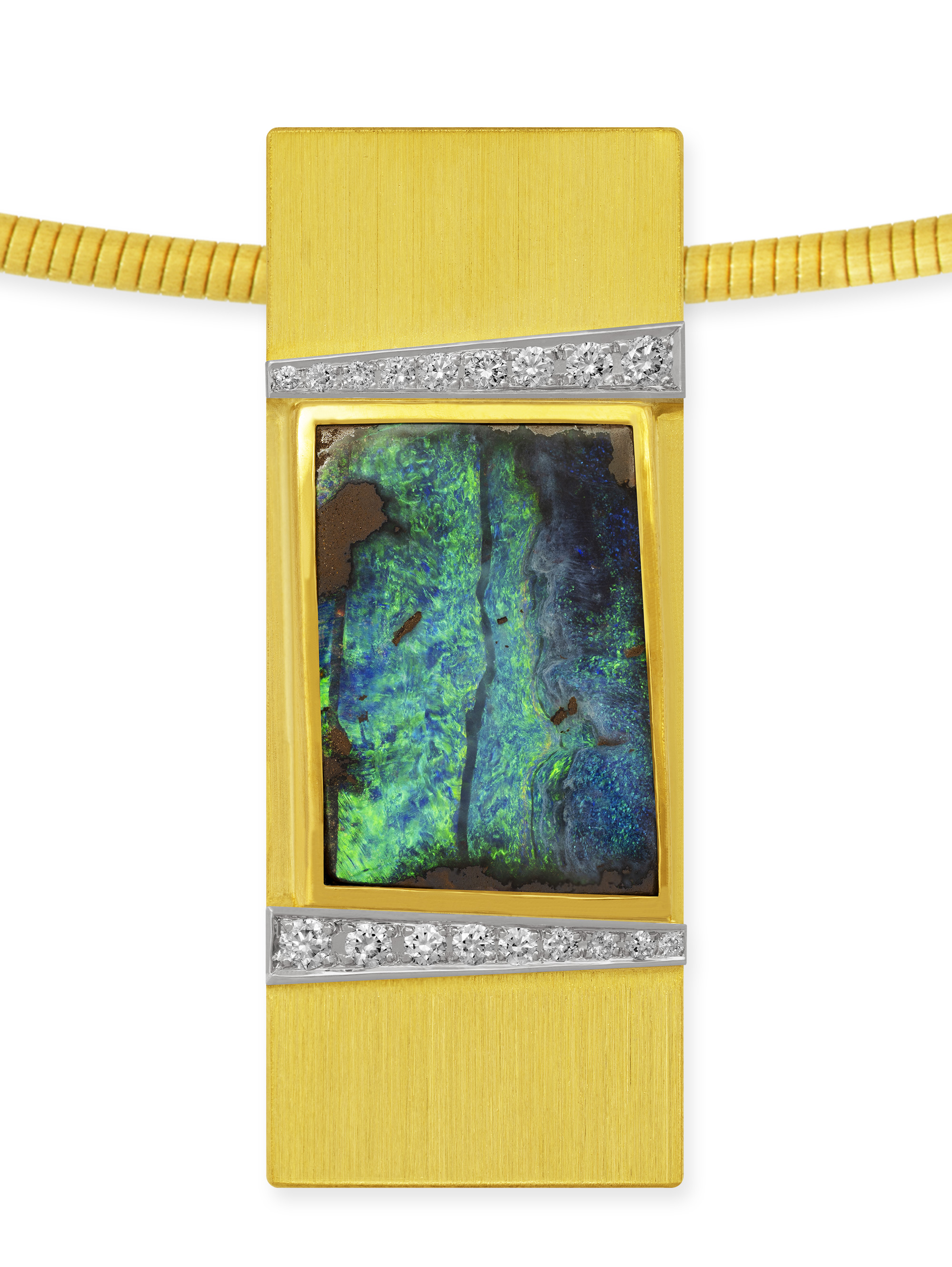 Anhänger mit Opal - UNIKAT