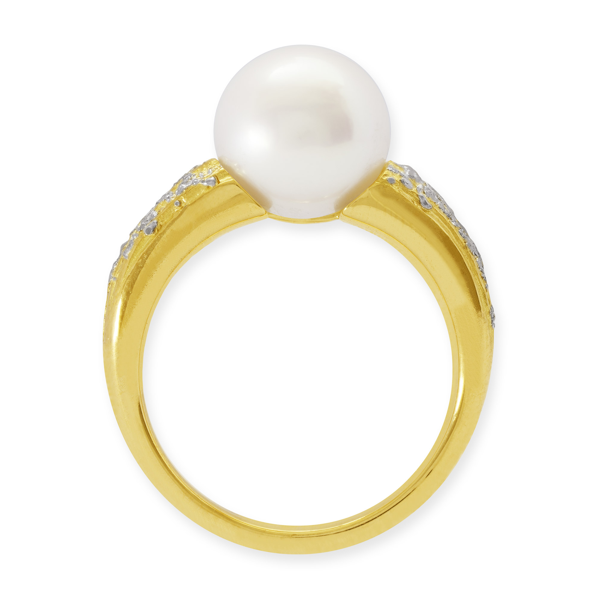 LESER Ring- Perle- 750GG- 950Platin-122042# LESER Ring- Perle- 750GG- 950Platin-122042