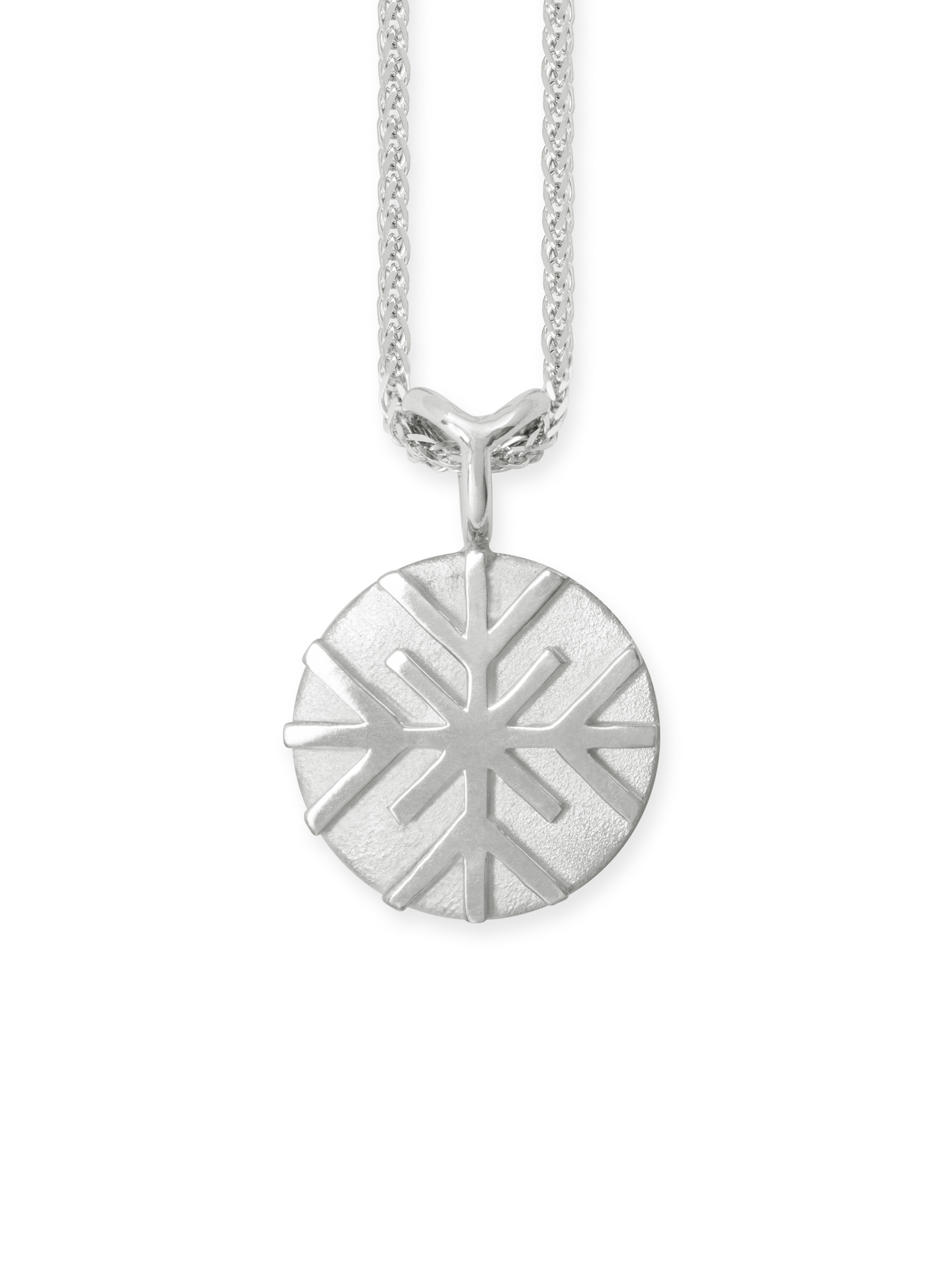 LESER Anhaenger-Schneeflocke  925 Silber-117900 LESER Anhaenger-Schneeflocke  925 Silber