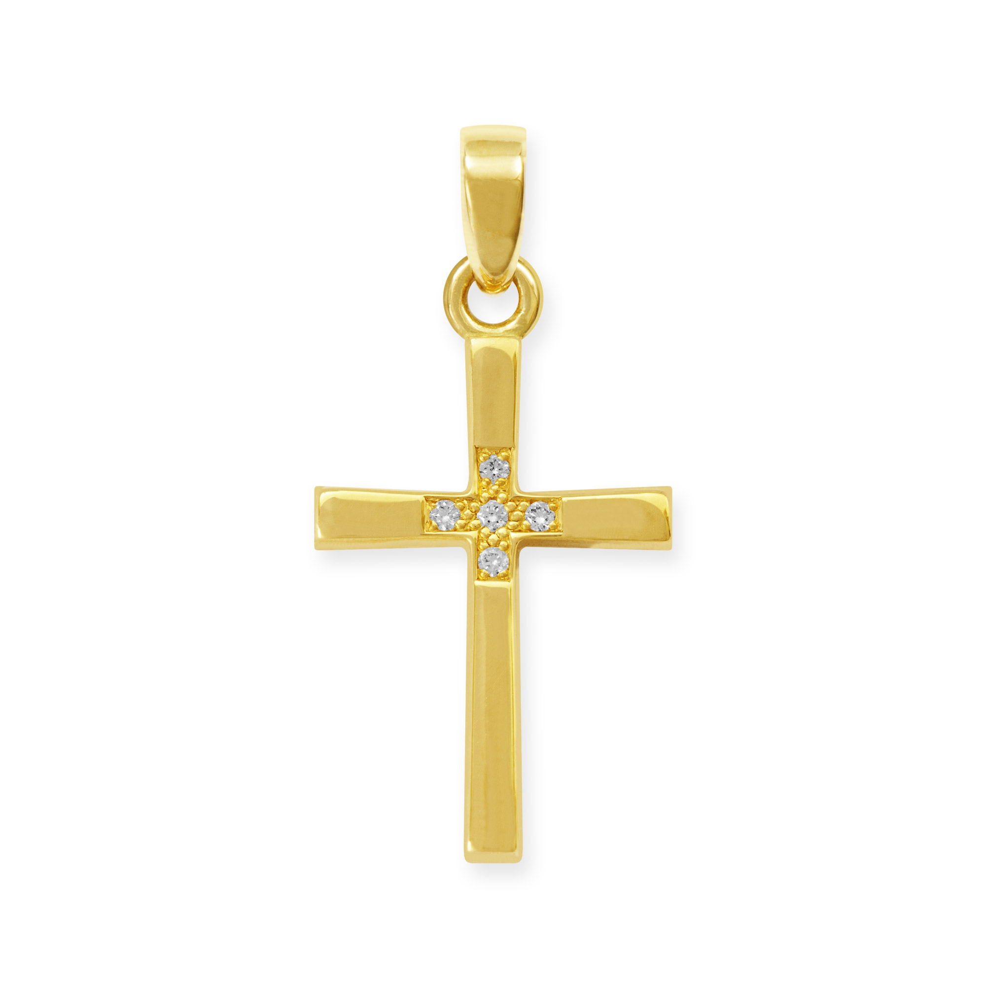 LESER Anhaenger-Kreuz-750GG-Brillanten-117583 LESER Anhaenger-Kreuz-750GG-Brillanten-117583
