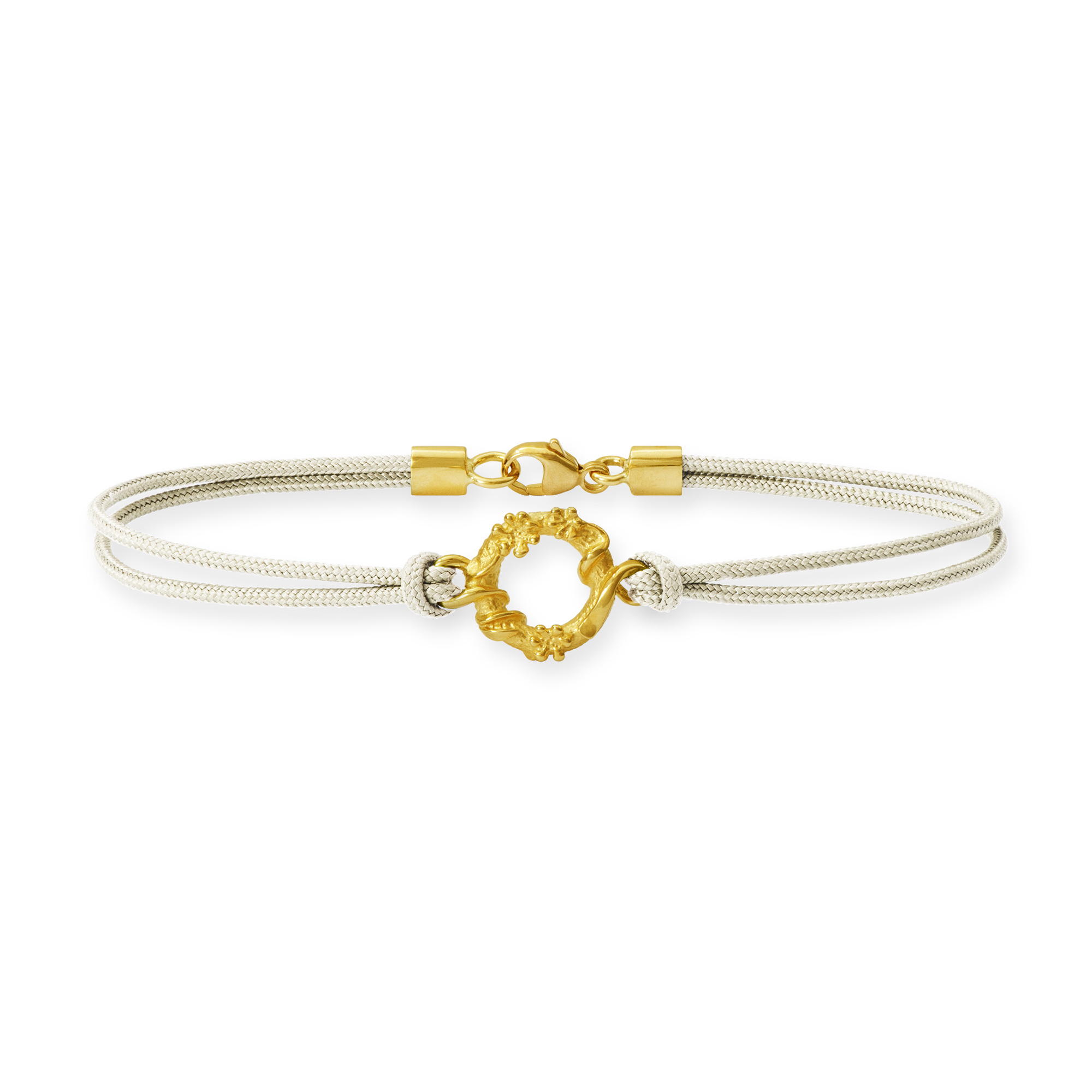 LESER Bluetentraum-Armband 750 Gelbgold