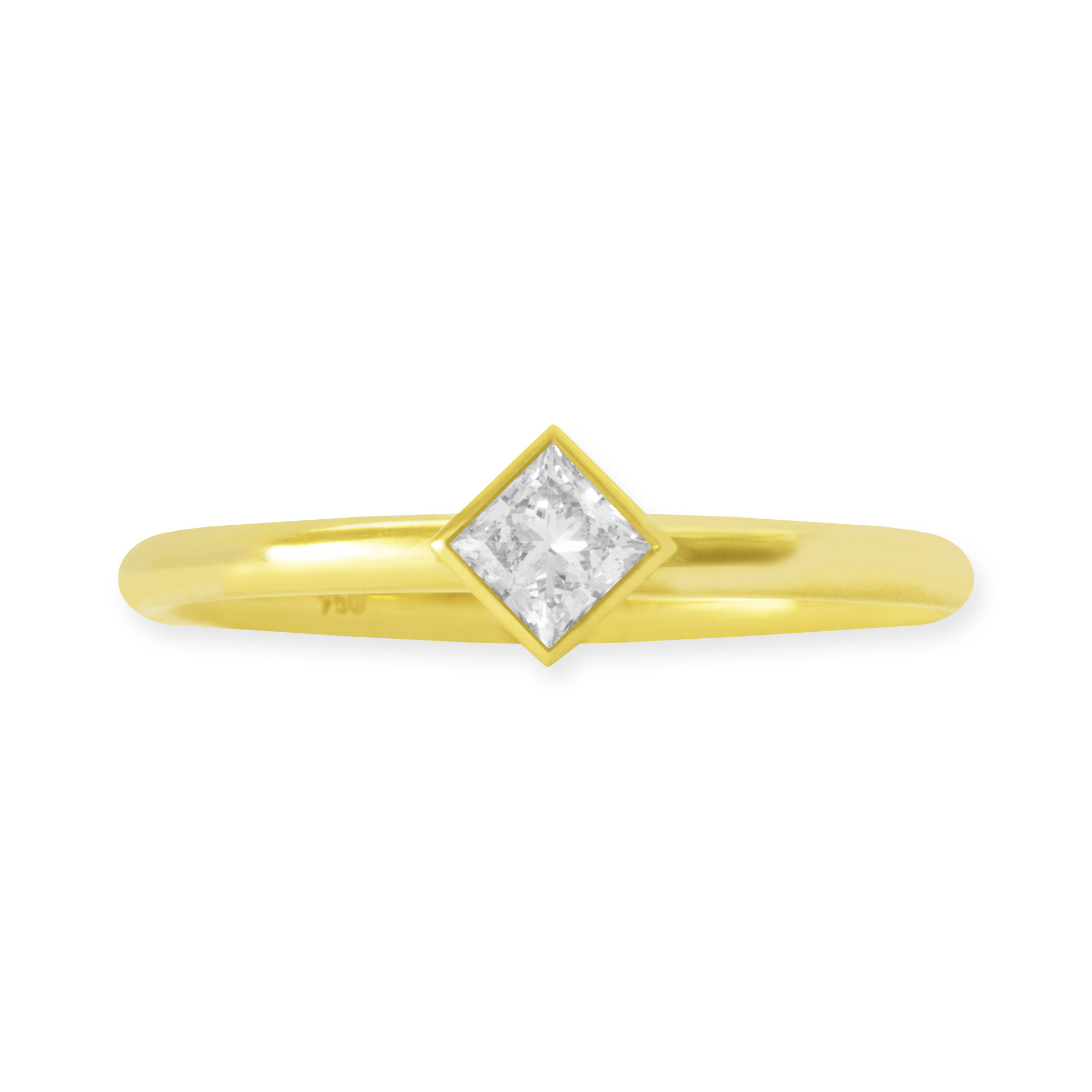 Ring mit Labordiamant