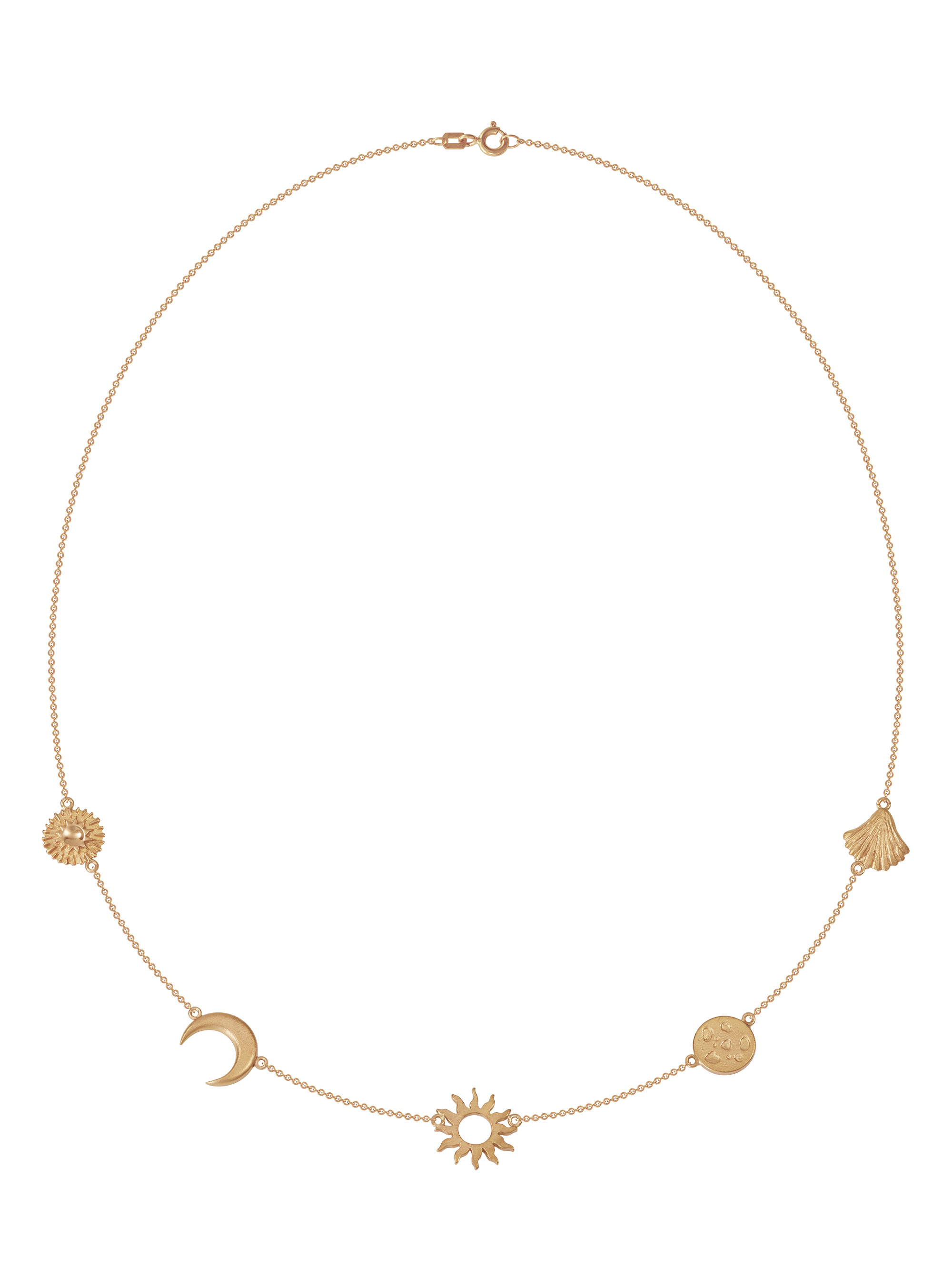 LESER Sonne Mond Strand-Collie-750 Rotgold-116202 LESER Sonne Mond Strand-Collie-750 Rotgold