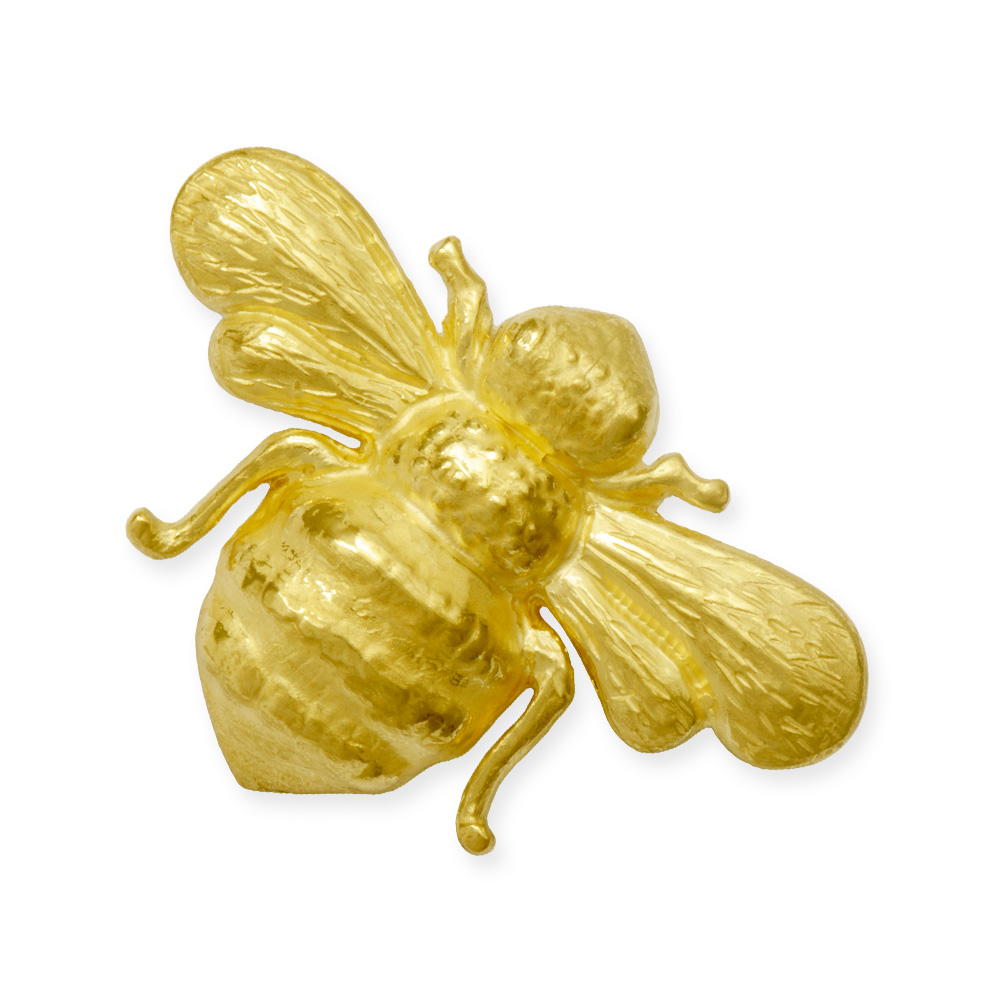 LESER Biene-Anhaenger 750 Gelbgold