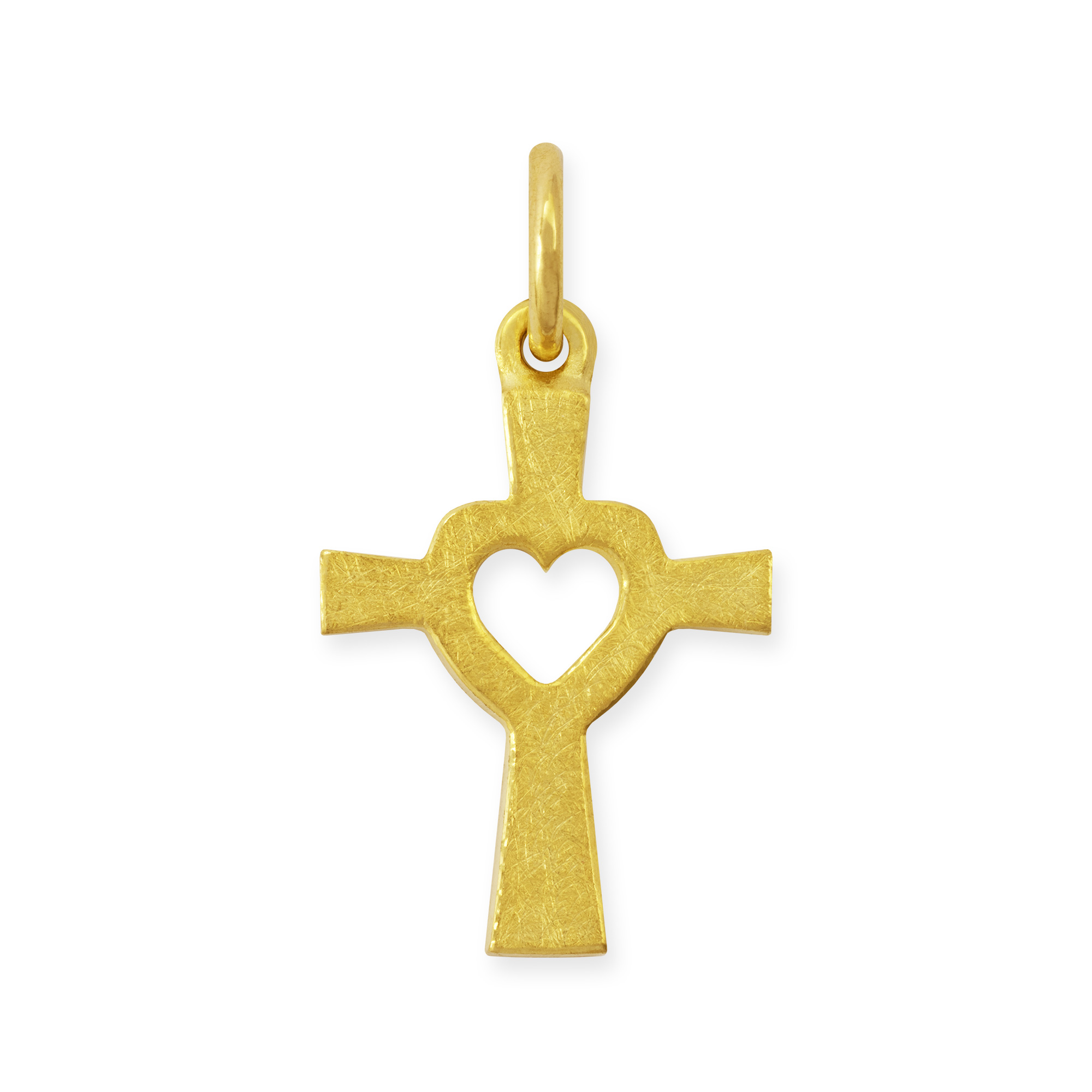 LESER Anhänger-Kreuz-750 Gelbgold-122810