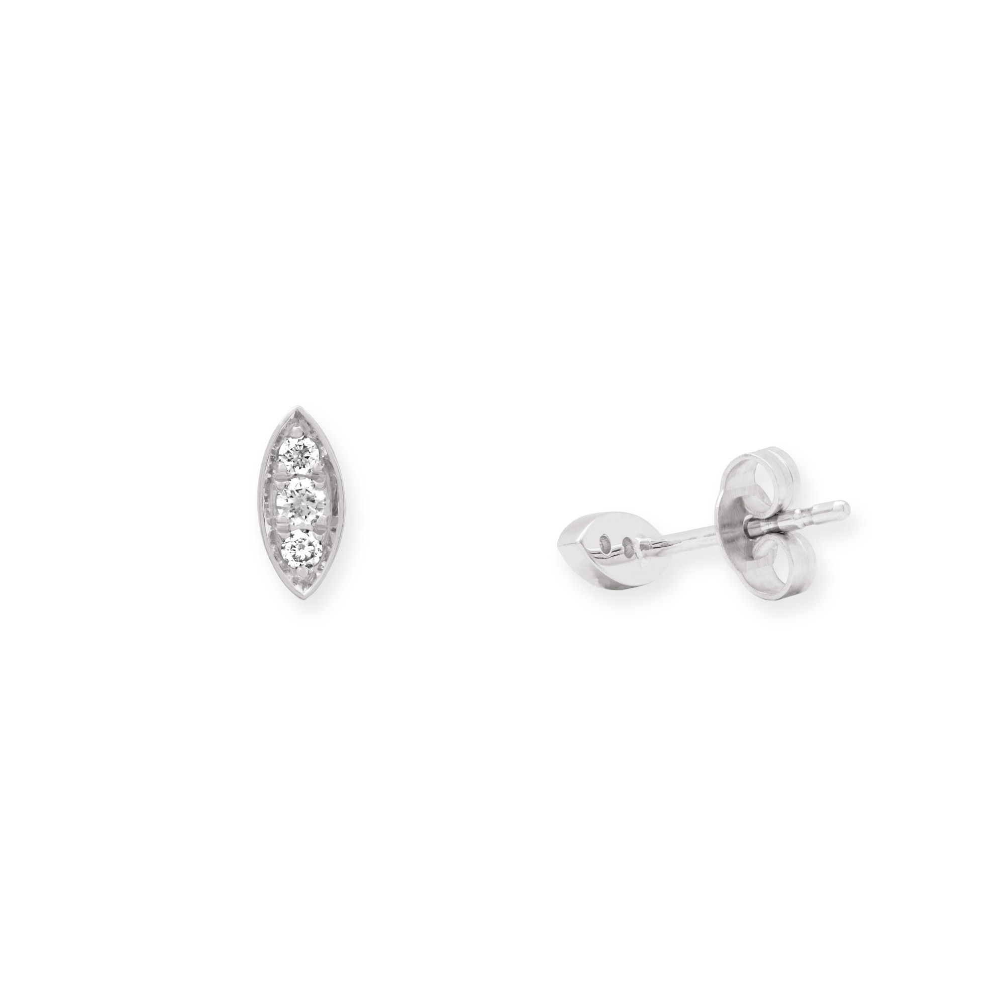 LESER Ohrstecker-Navett-mini-750WG-Brillanten LESER Ohrstecker-Navett-mini-750WG-Brillanten