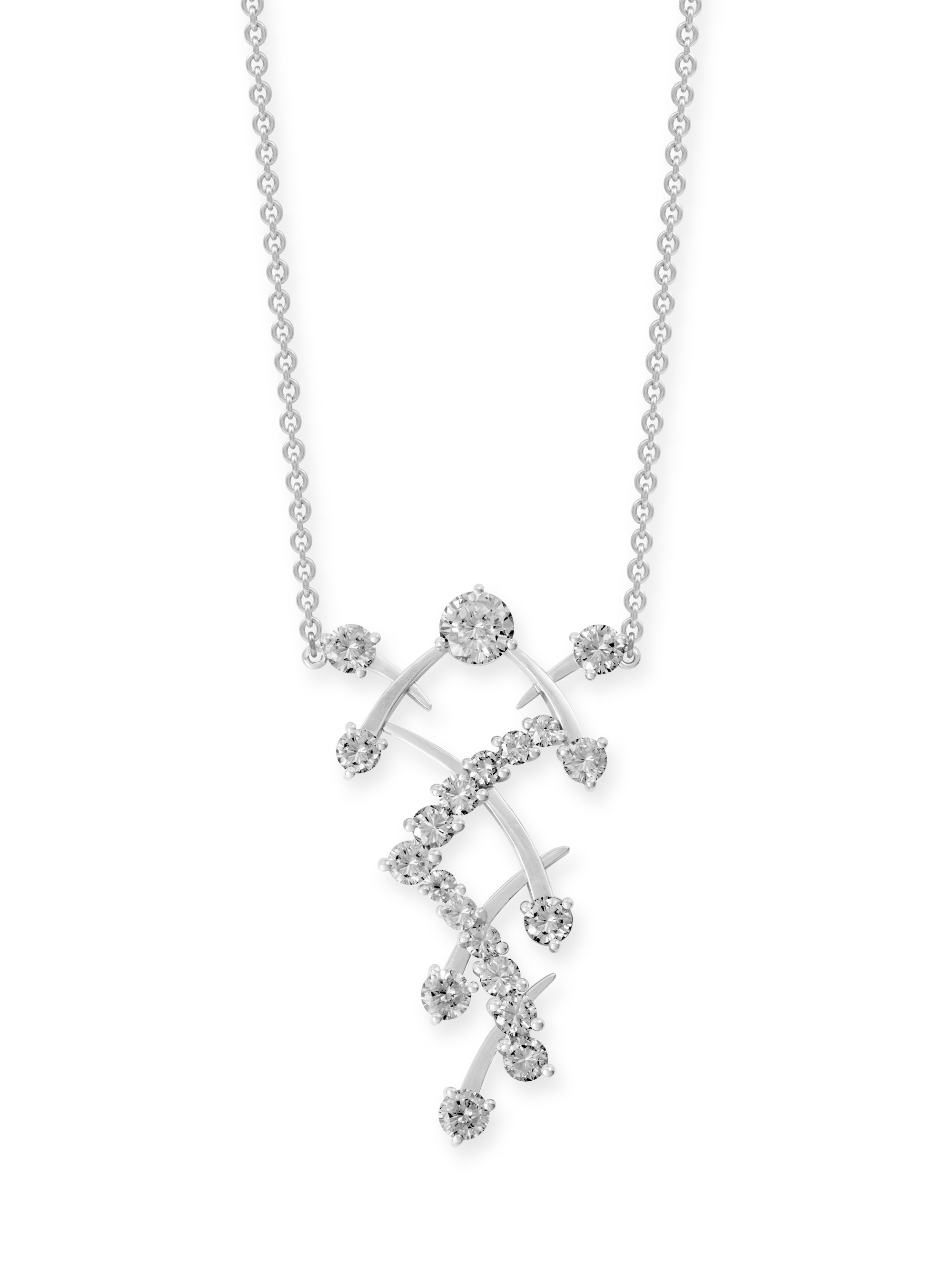 LESER Collier- Unikat 950 Platin Brillanten LESER Collier- Unikat 950 Platin Brillanten