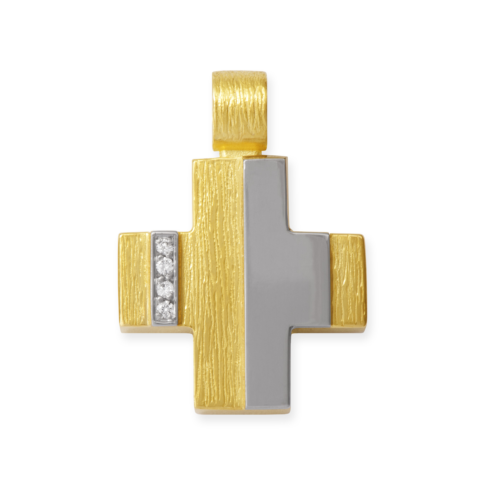 LESER Anhaenger- Kreuze  750 Gelbgold 750 Gelbgold 750 Weissgold Brillanten LESER Anhaenger- Kreuze  750 Gelbgold 750 Gelbgold 750 Weissgold Brillanten