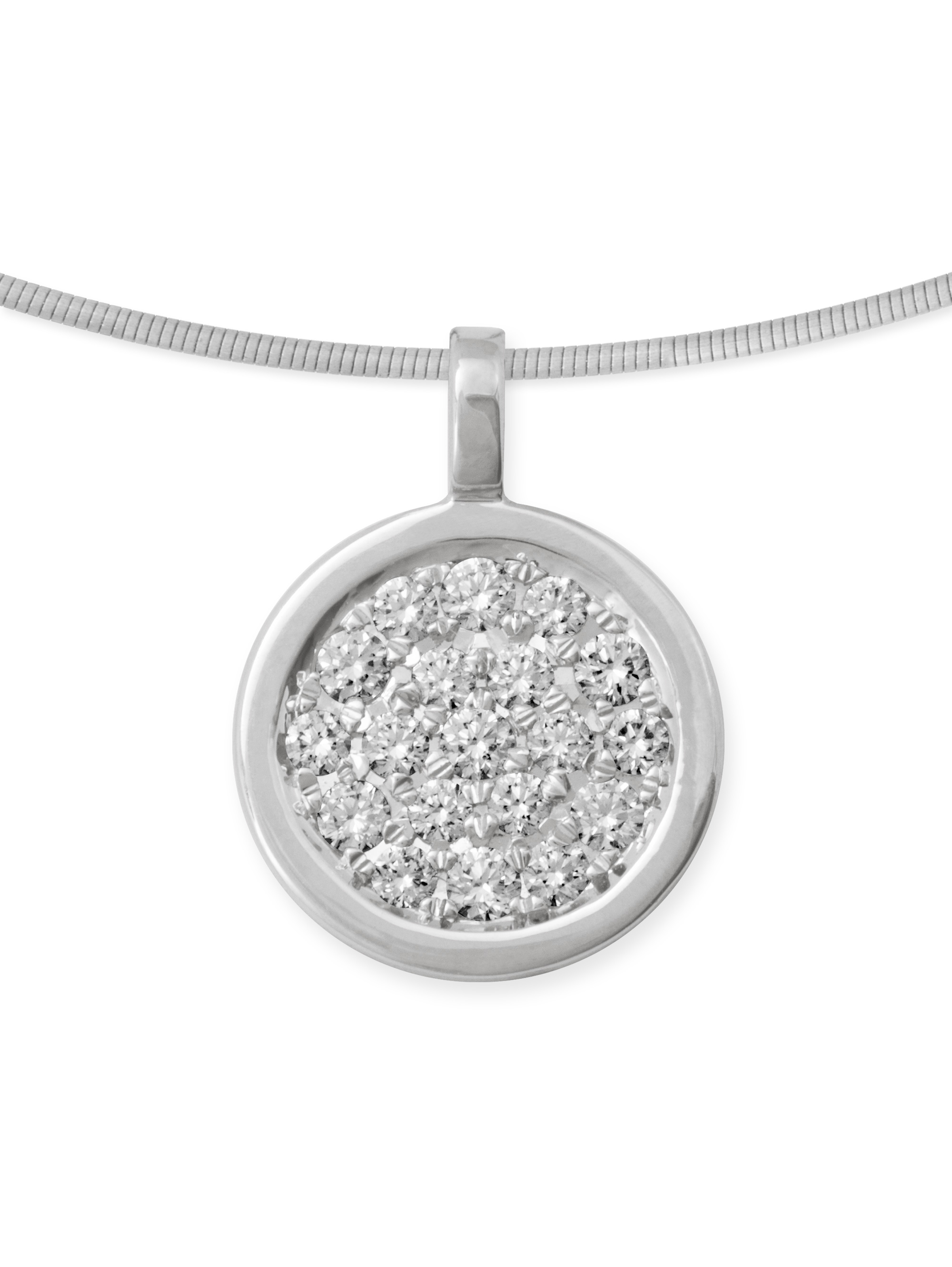 LESER Anhaenger-Rund-Gross-750WG-Brillanten LESER Anhaenger-Rund-Gross-750WG-Brillanten