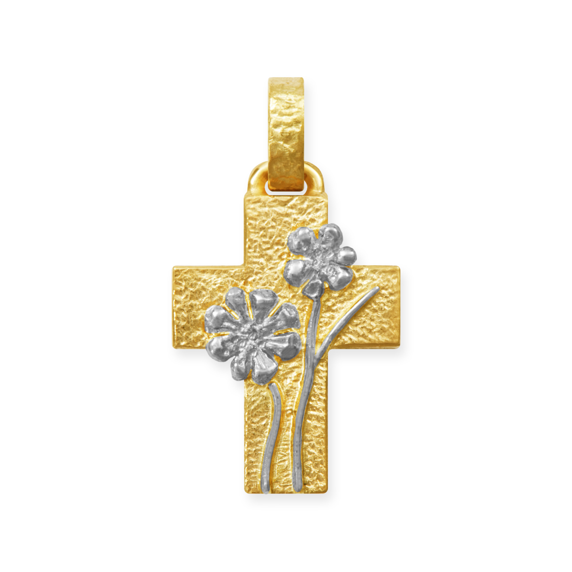 LESER Anhaenger- Kreuze 750 Gelbgold 950 Platin-L766-115919 LESER Anhaenger- Kreuze 750 Gelbgold 950 Platin