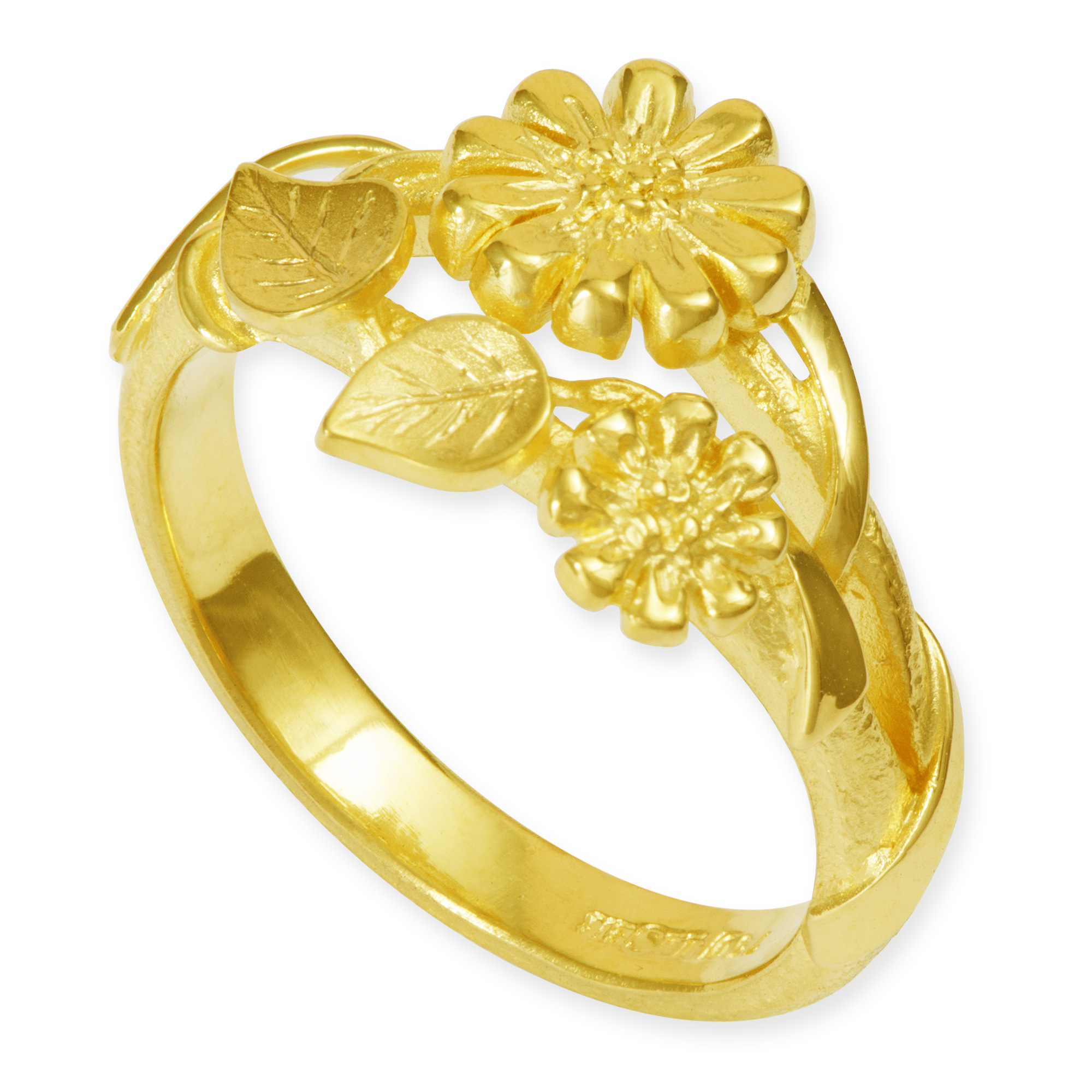 LESER Bluetentraum-Blumen-Ring 750 Gelbgold LESER Bluetentraum-Blumen-Ring 750 Gelbgold