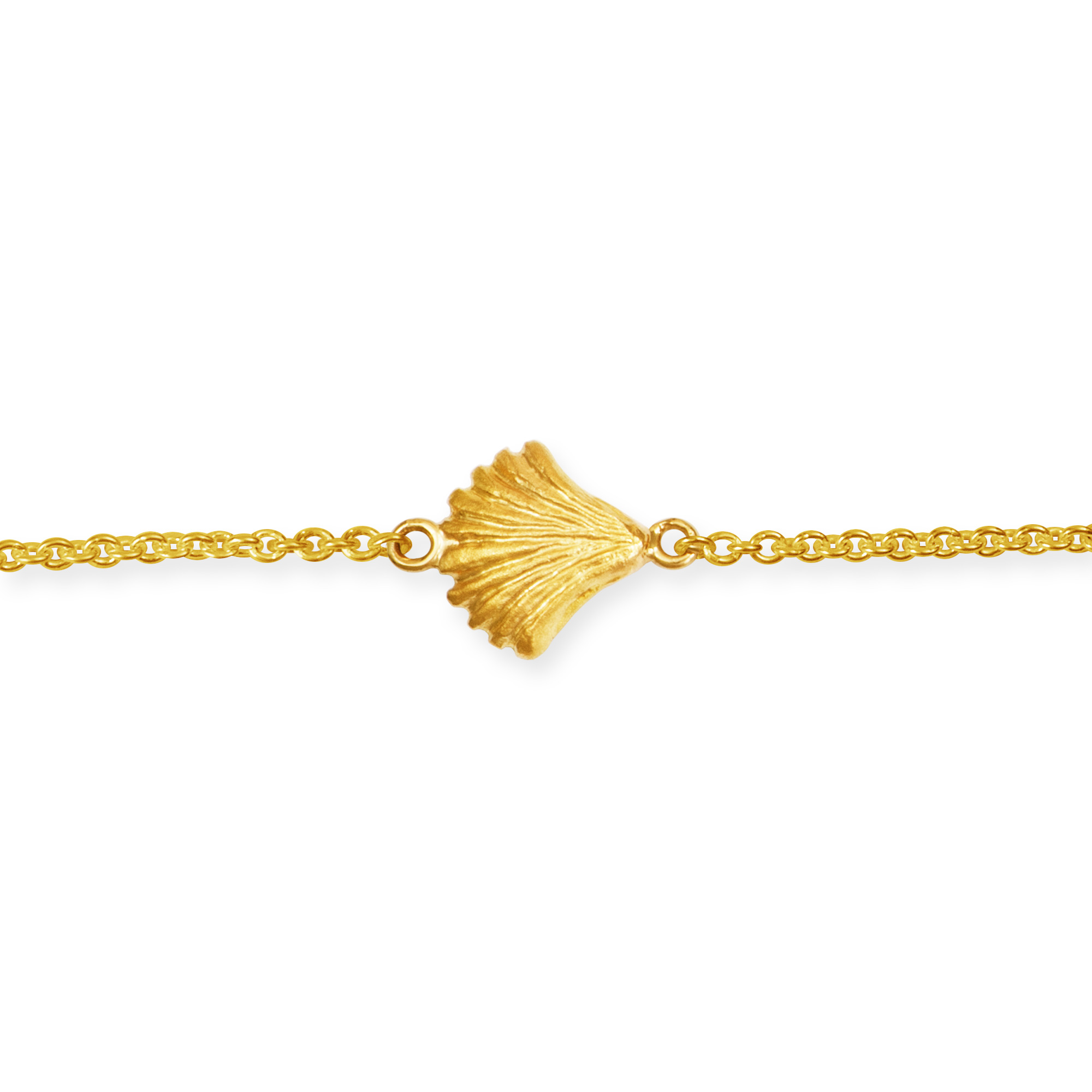 LESER Sonne Mond Strand-Muschel-Armband-750 Gelbgold LESER Sonne Mond Strand-Muschel-Armband-750 Gelbgold