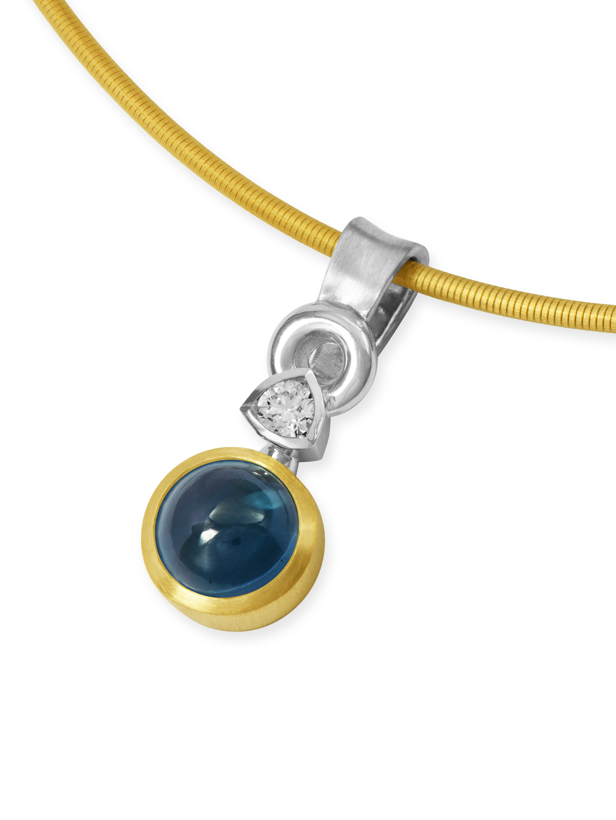 LESER Anhaenger-Topas 750 Gelbgold LESER Anhaenger-Topas 750 Gelbgold