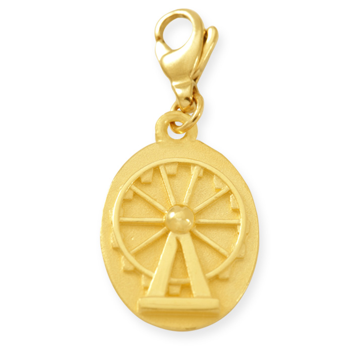 LESER Wirbelwind-Riesenrad 750 Gelbgold LESER Wirbelwind-Riesenrad 750 Gelbgold