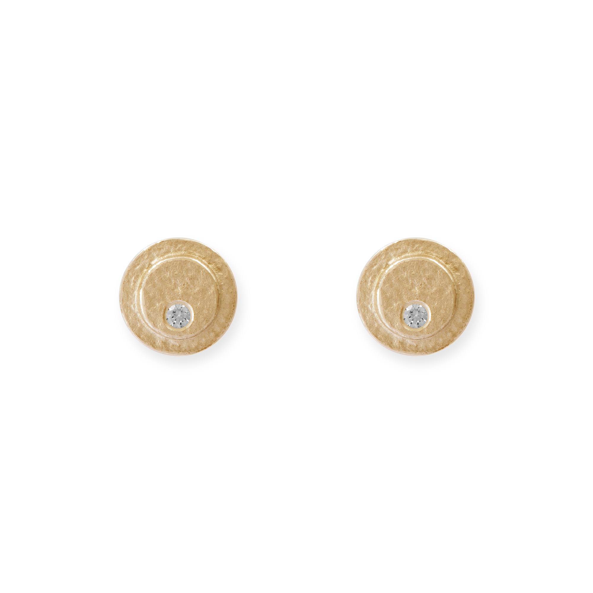 LESER Ohrstecker- Rund Rotgold LESER Ohrstecker- Rund Rotgold