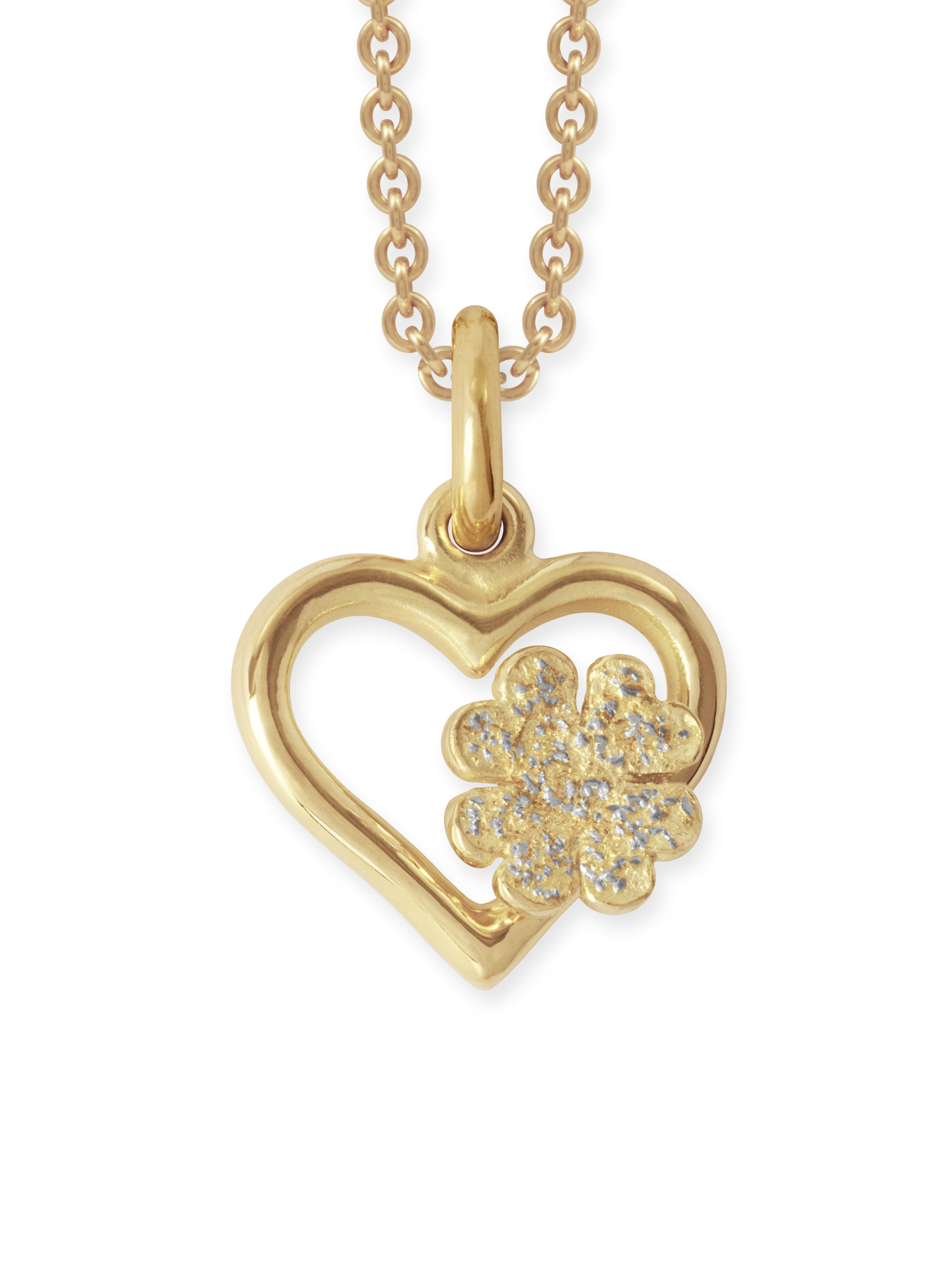 LESER Herz-Anhänger-Roségold-Plaatin-122921