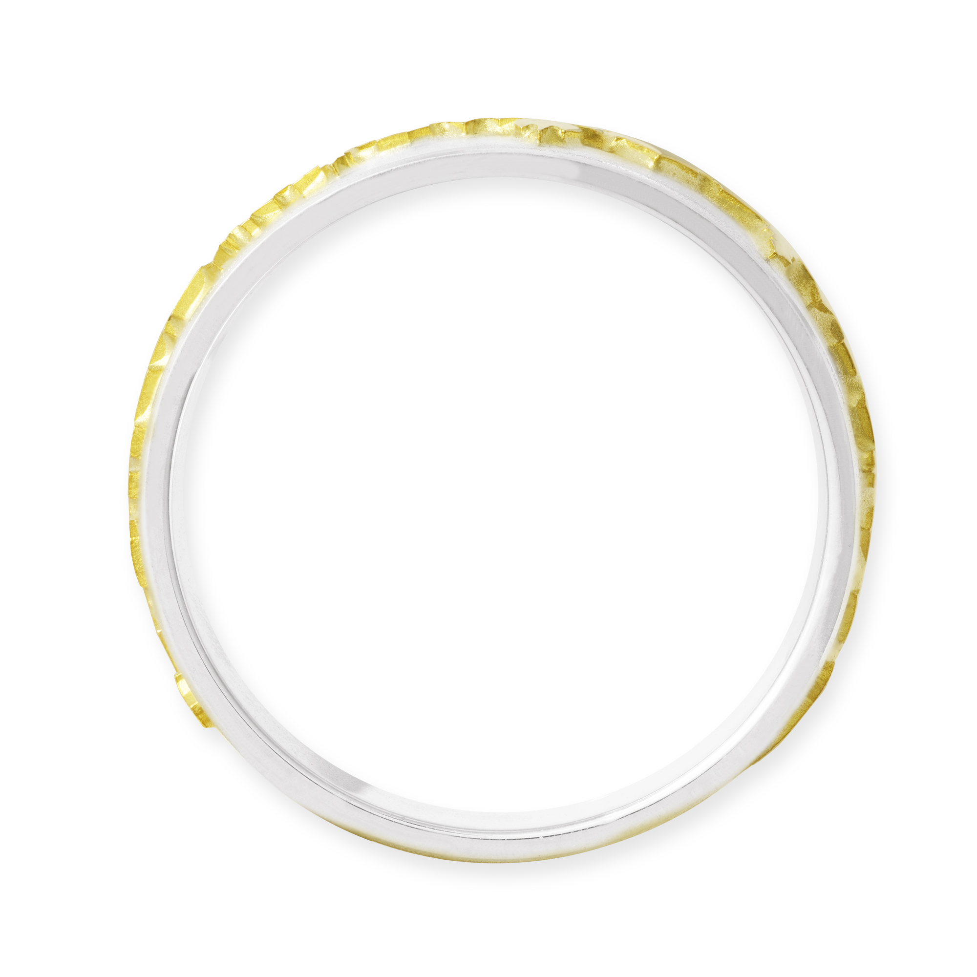 LESER Ring- Stadtsilhouette Silber Gelbgold