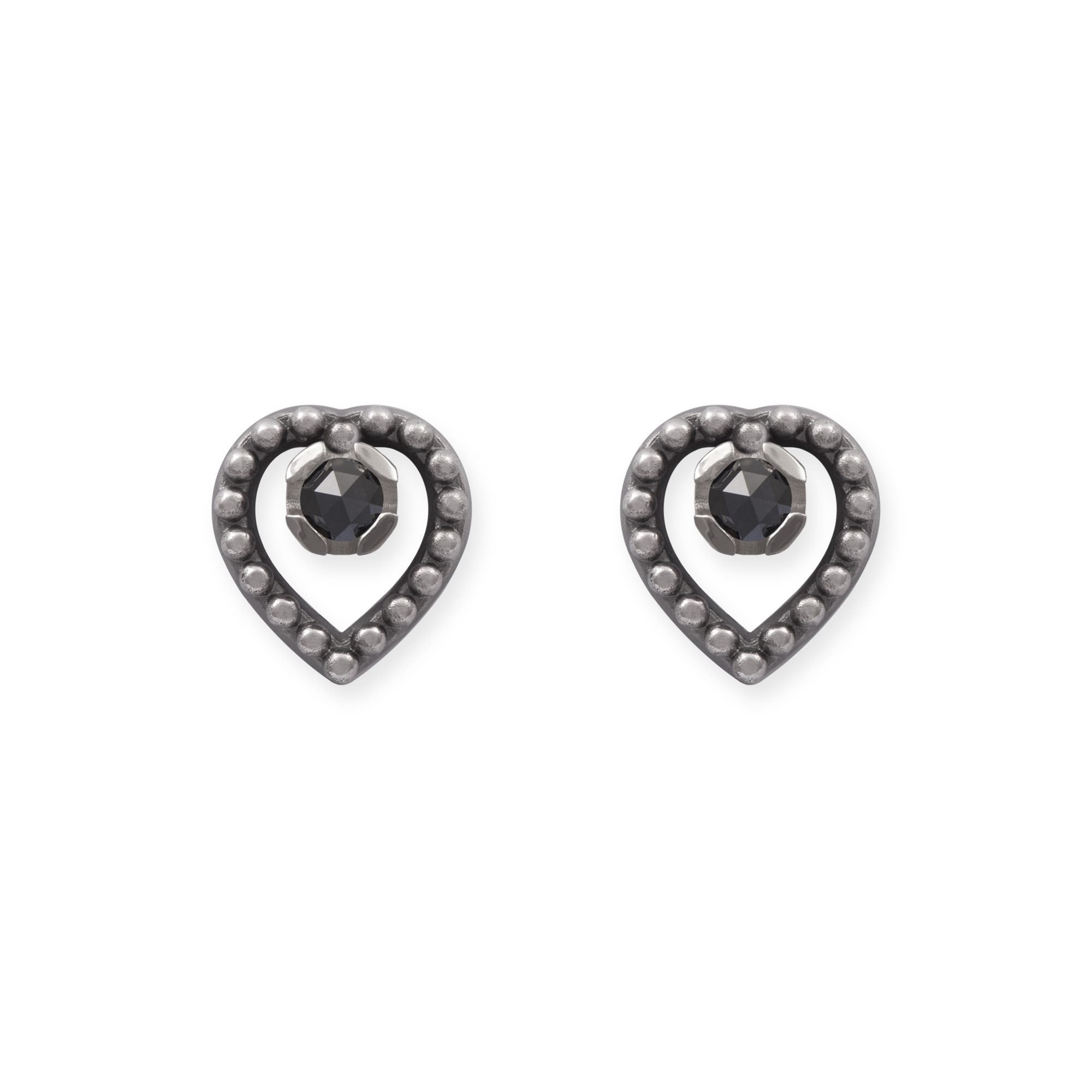 LESER Dirndlschmuck-Ohrstecker-925Silberoxy-Diamant LESER Dirndlschmuck-Ohrstecker-925Silberoxy-Diamant