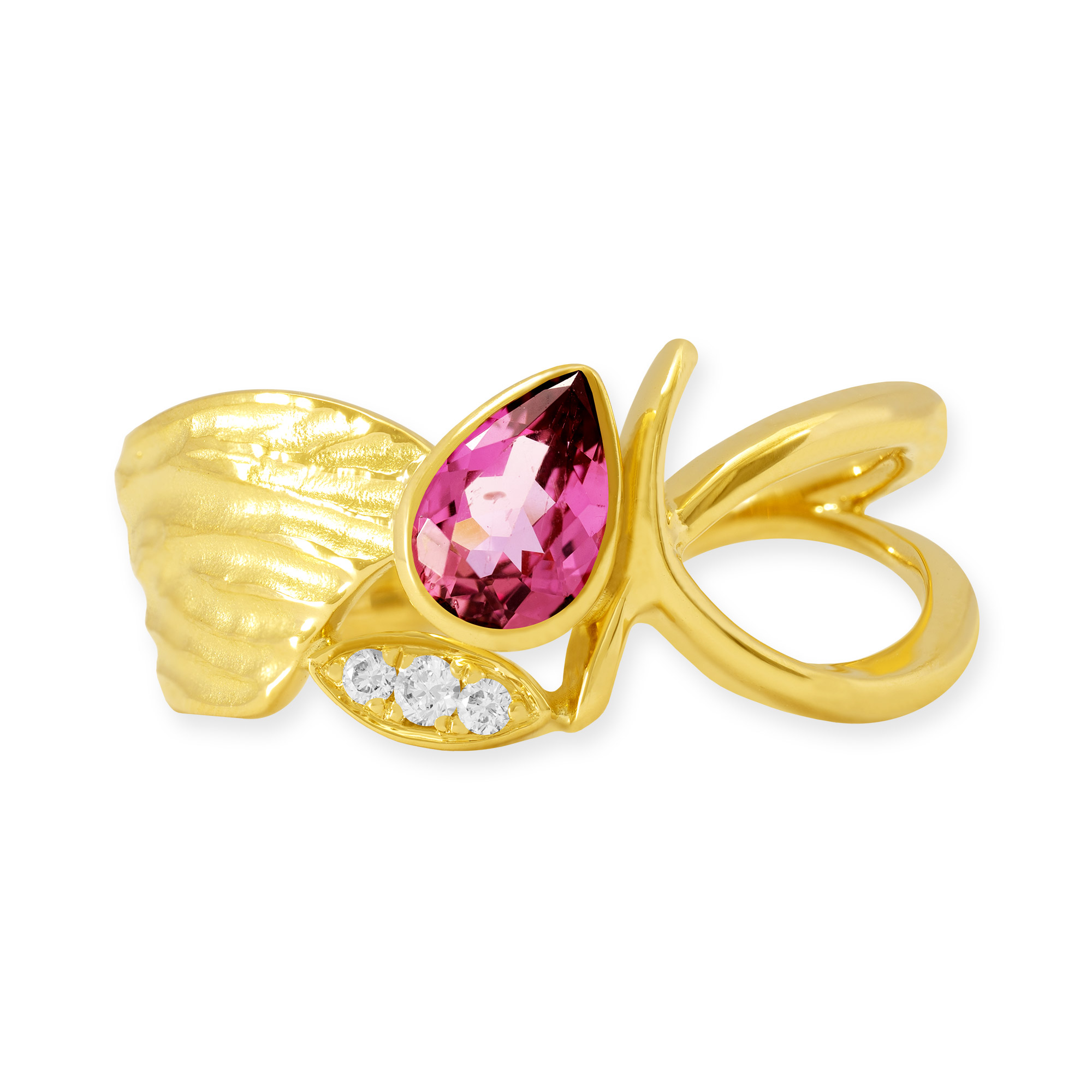 Albero-Ring-Turmalin-Gelbgold-L1121-121692