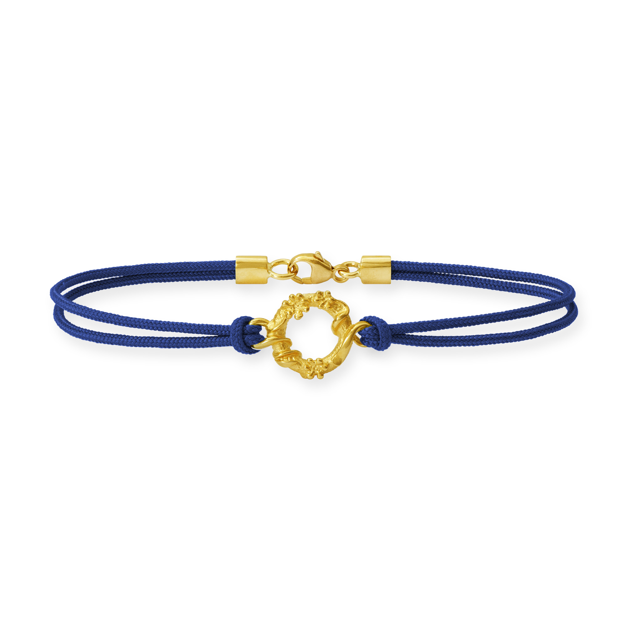 LESER Bluetentraum-Armband 750 Gelbgold