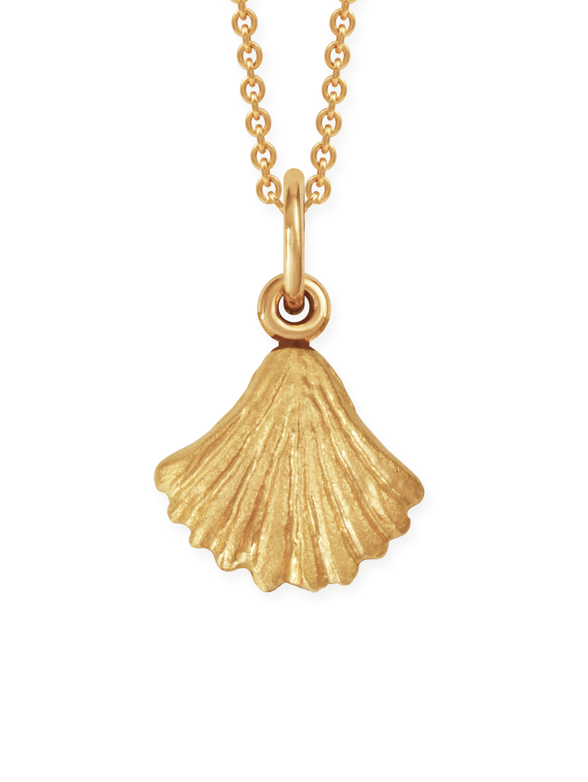 LESER Sonne Mond Strand-Anhaenger-Muschel-750 Rotgold LESER Sonne Mond Strand-Anhaenger-Muschel-750 Rotgold
