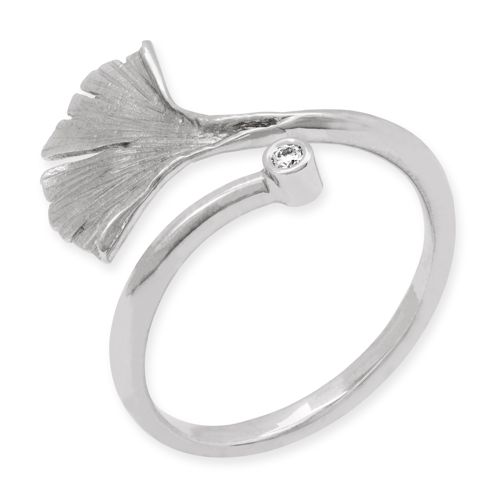 LESER-Ring-Ginkgo-750WG-Brillant LESER-Ring-Ginkgo-750WG-Brillant