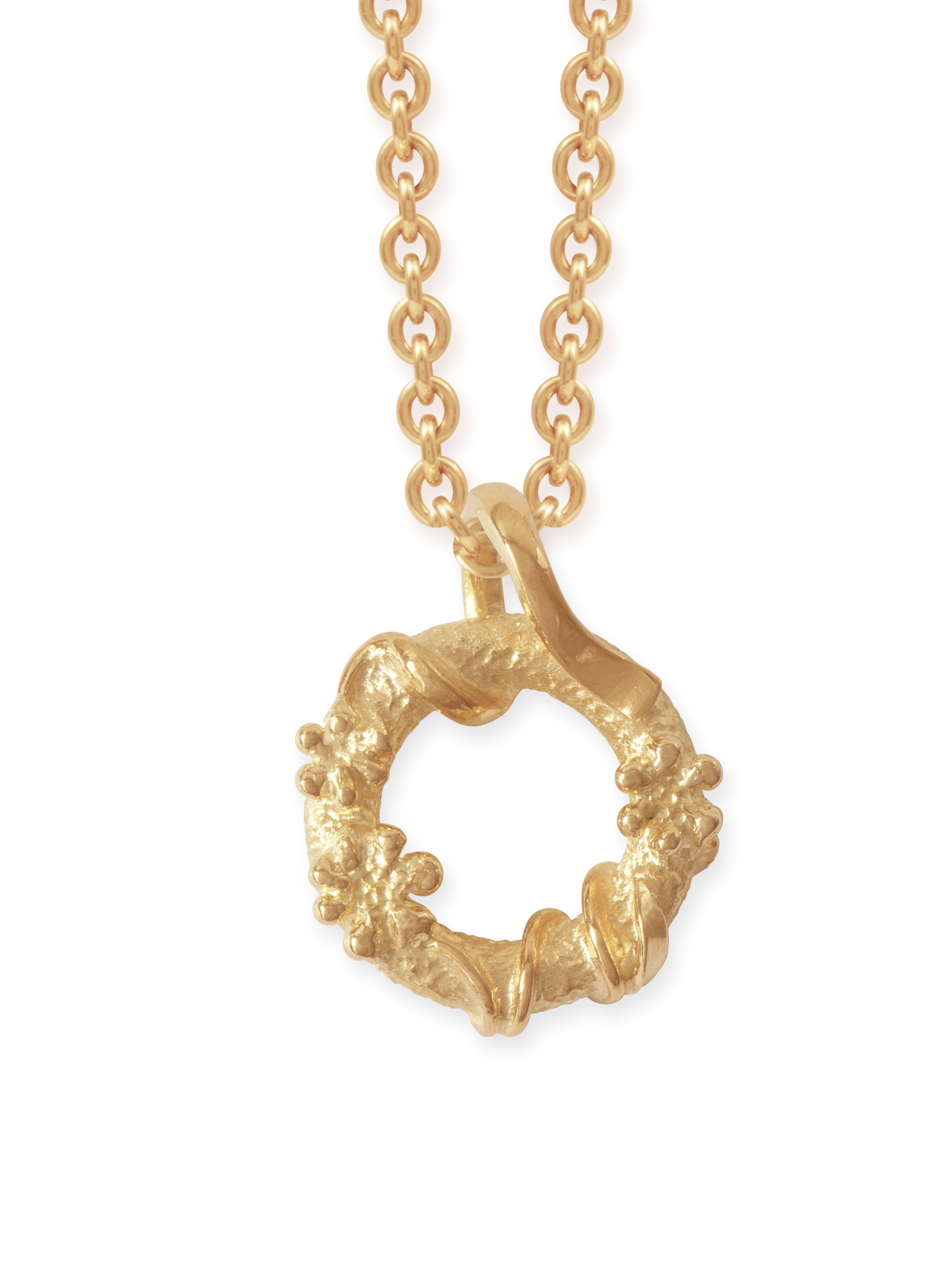 LESER Bluetentraum-Anhänger-Taufring 750Rotgold LESER Bluetentraum-Anhänger-Taufring 750Rotgold