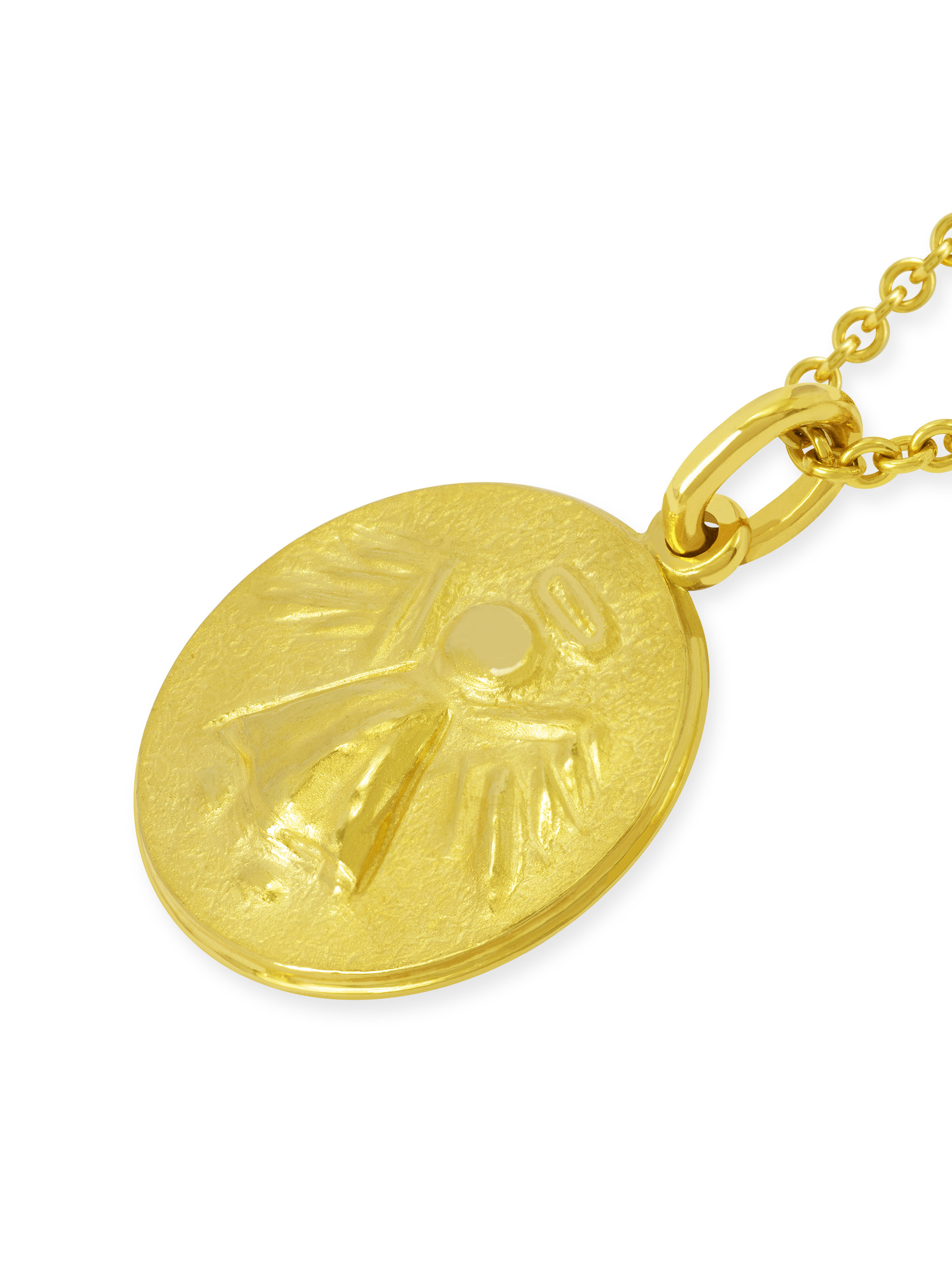 LESER Anhaenger- Safira 750 Gelbgold
