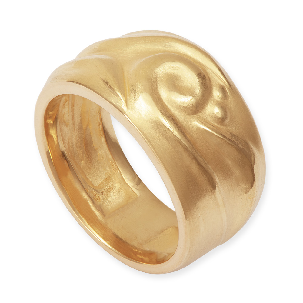 LESER Ring-Kringel 750 Rosegold