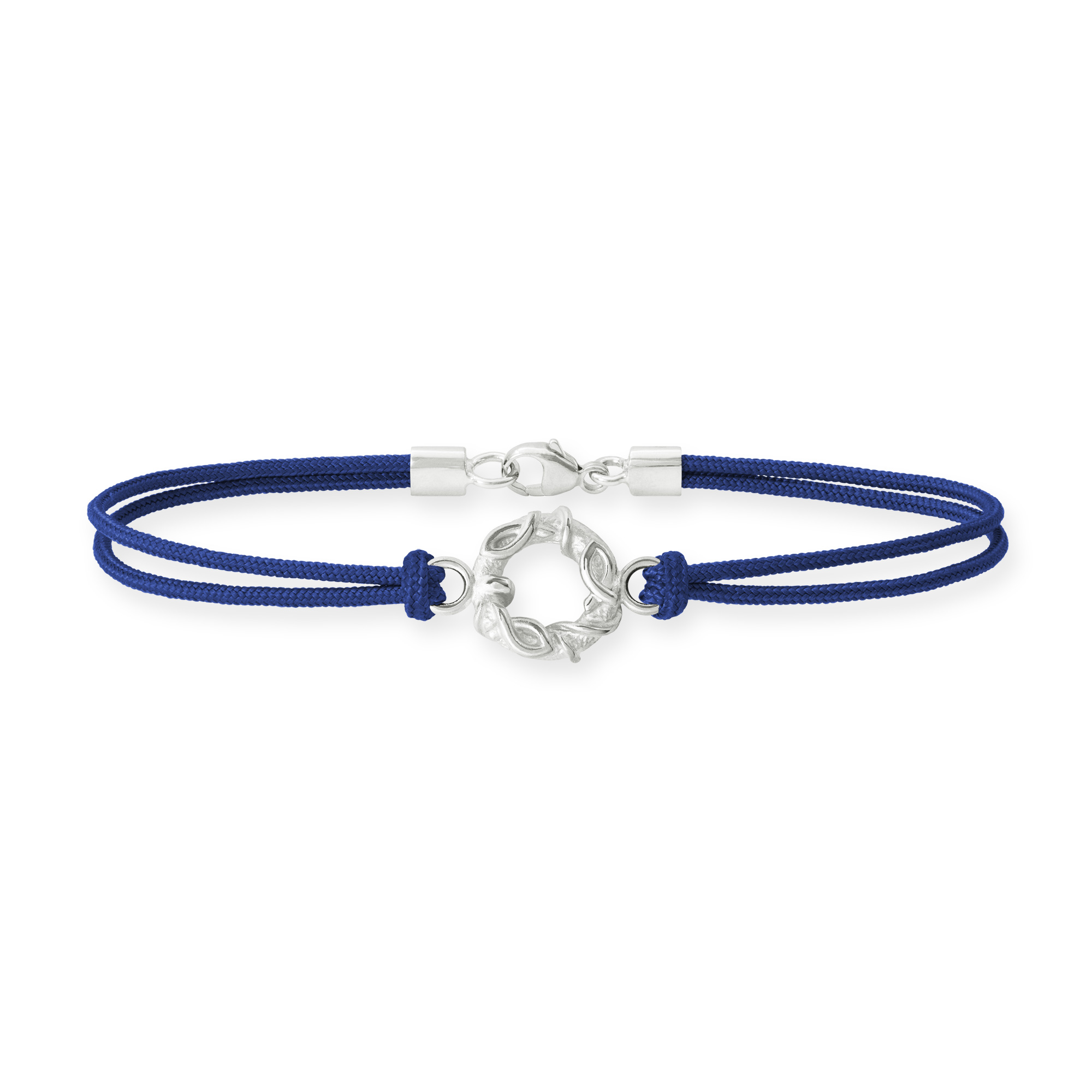 LESER Armband- Fische Seide 925 Silber