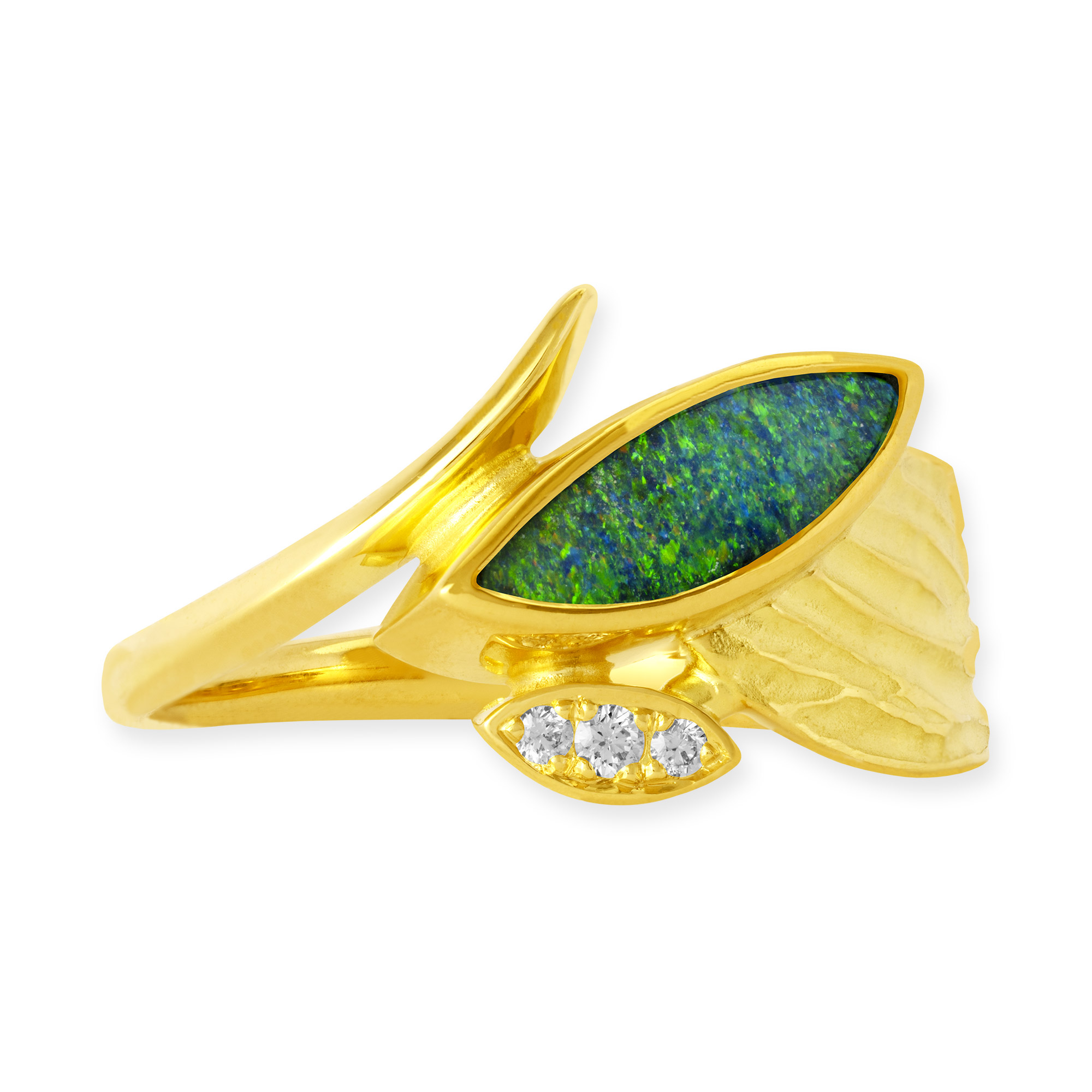 Albero-Gelbgold-Opal-Ring-121790 Albero-Gelbgold-Opal-Ring-121790