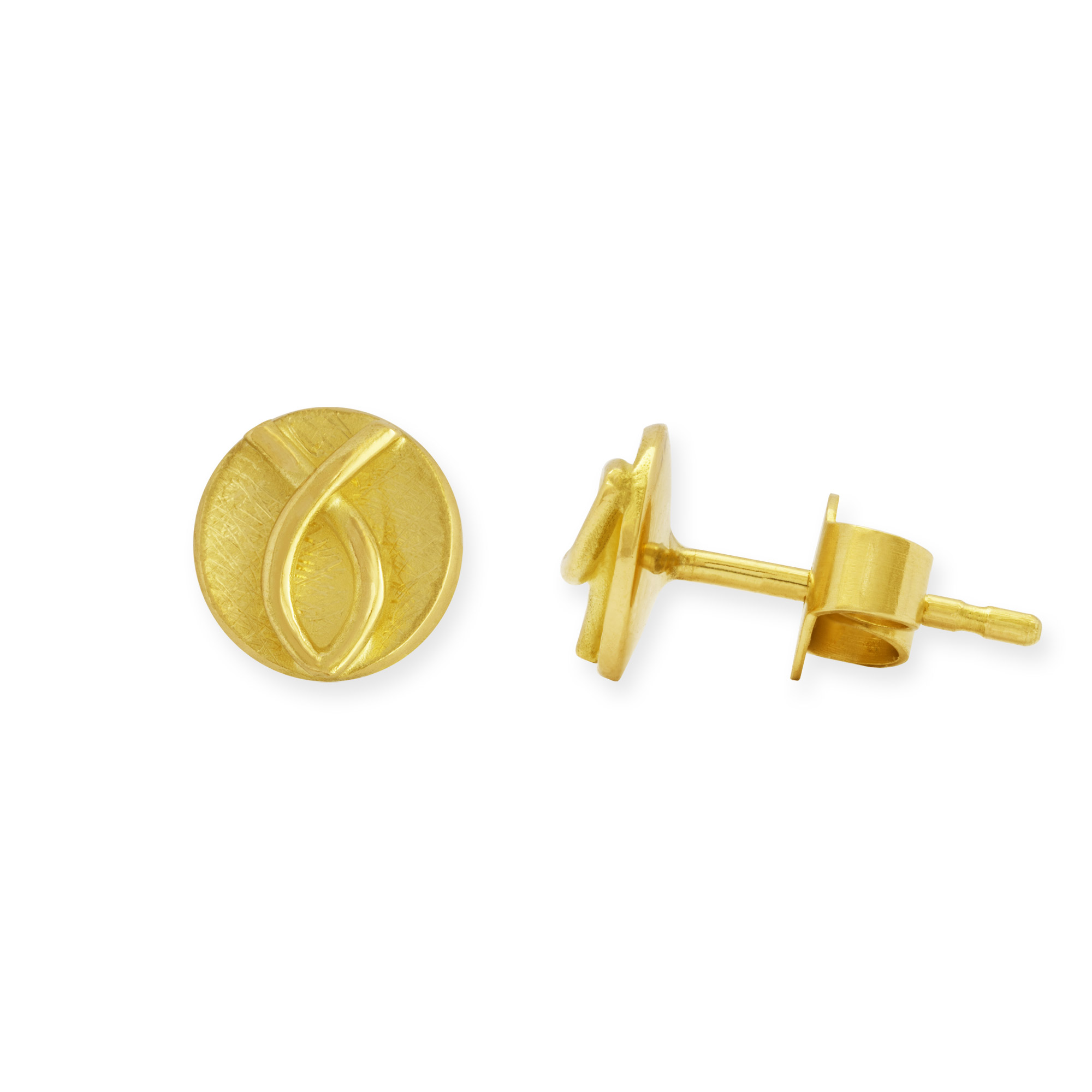 LESER Ohrstecker-Fisch-750GG