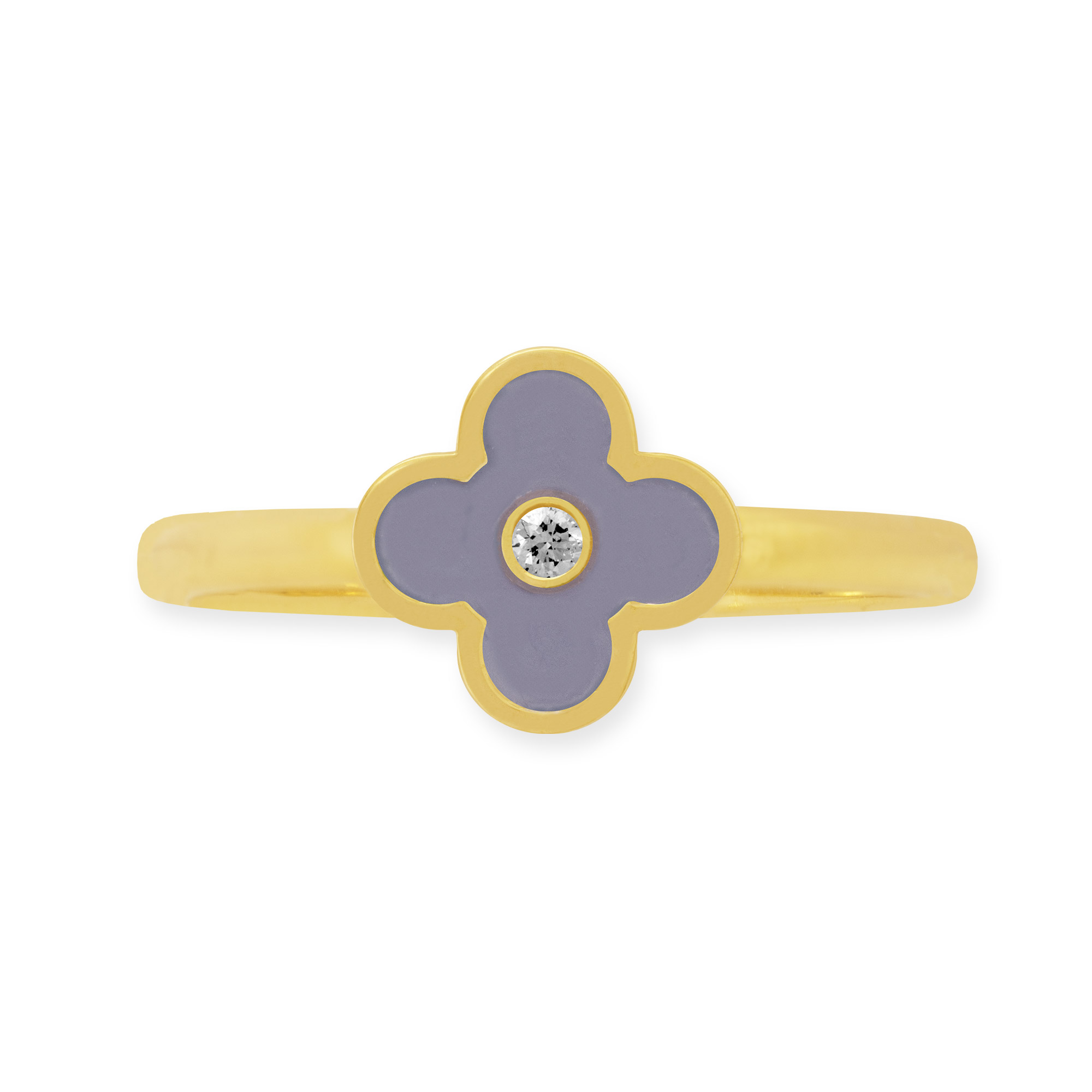 Ring mit tauper Blume Ring mit tauper Blume