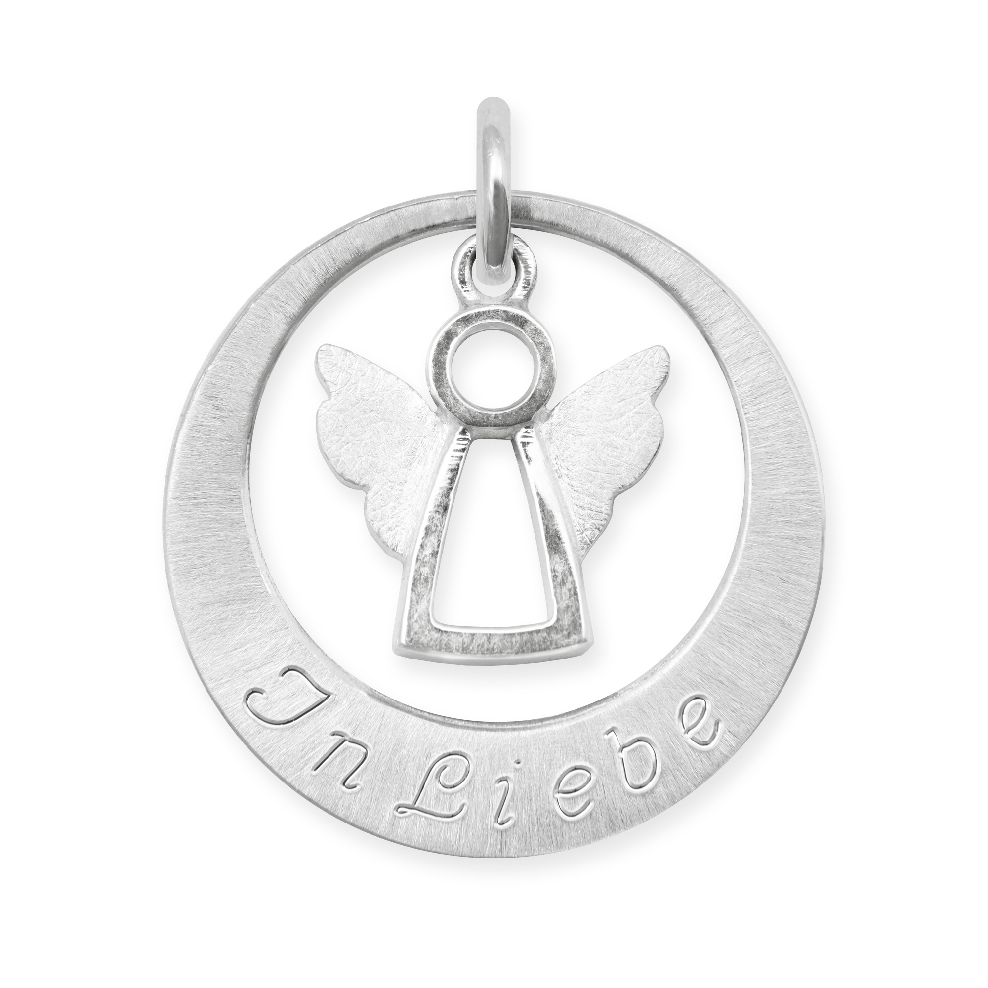 LESER Gravur Anhänger-Engel-925Silber-119741