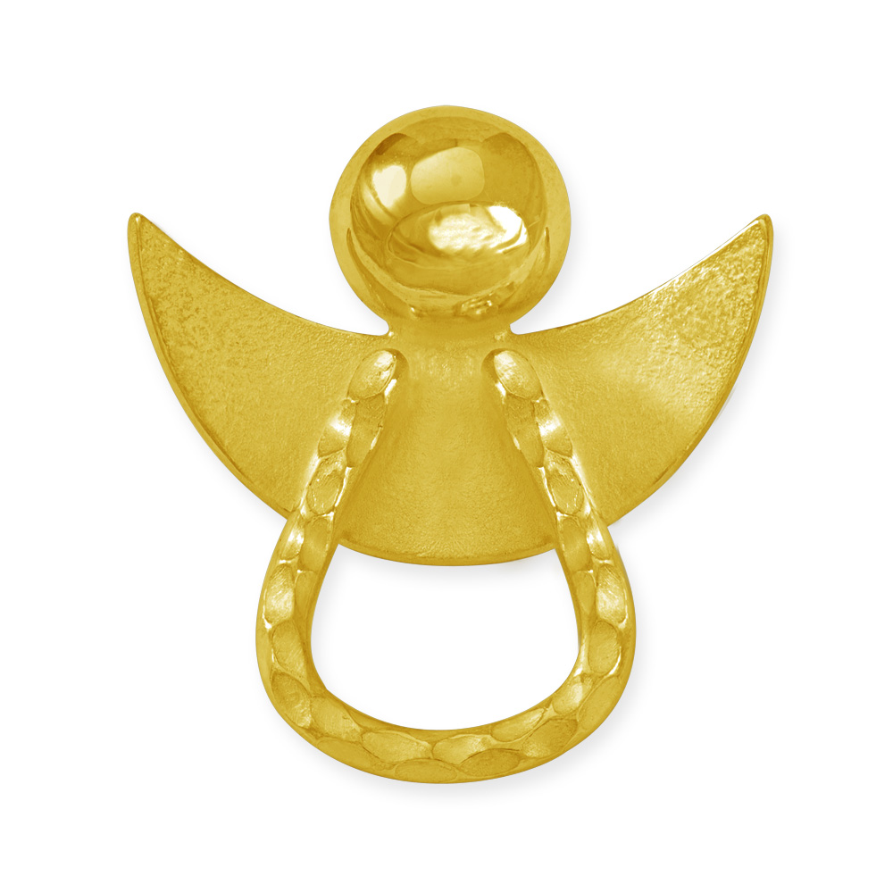 LESER Anhaenger- Engel 750 Gelbgold