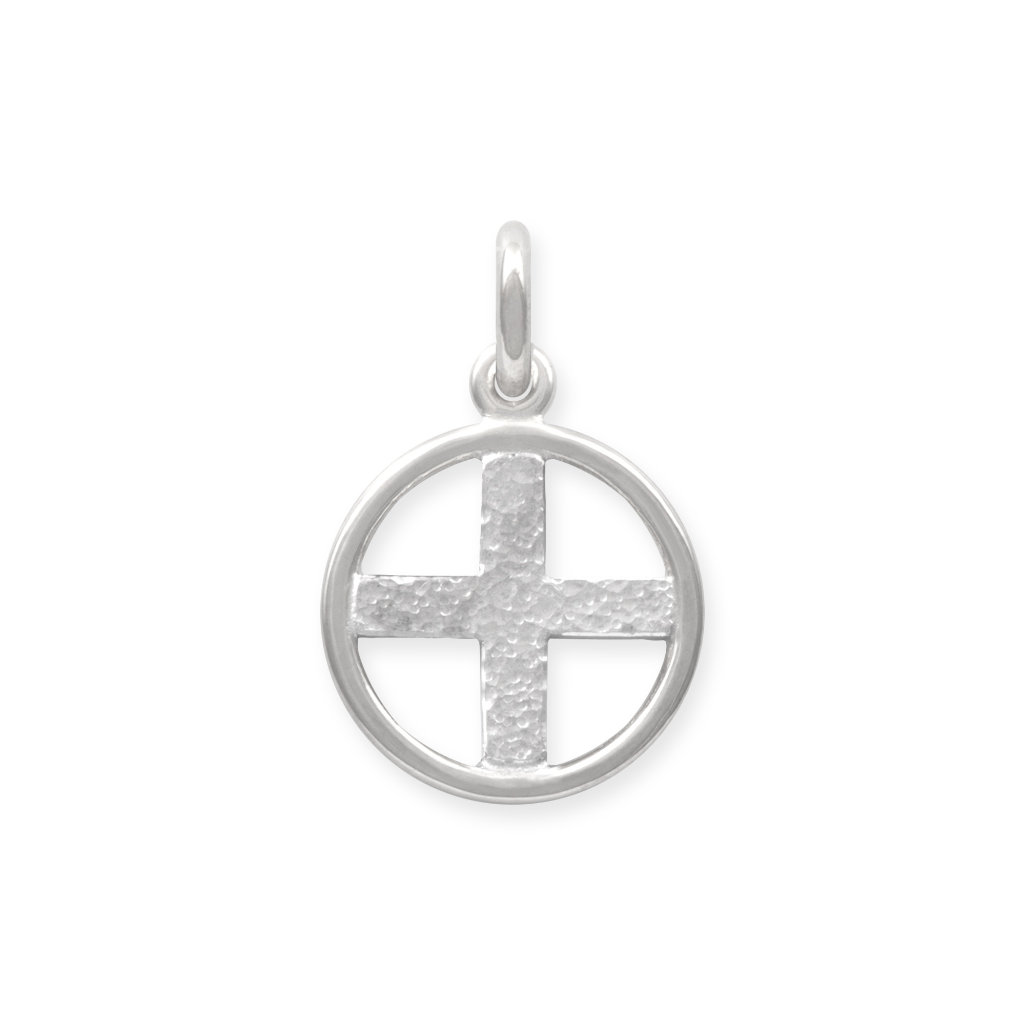 LESER Anhaenger- Kreuz Kinderschmuck 750 Weissgold-Rund_750WG_104273 LESER Anhaenger- Kreuz Kinderschmuck 750 Weissgold