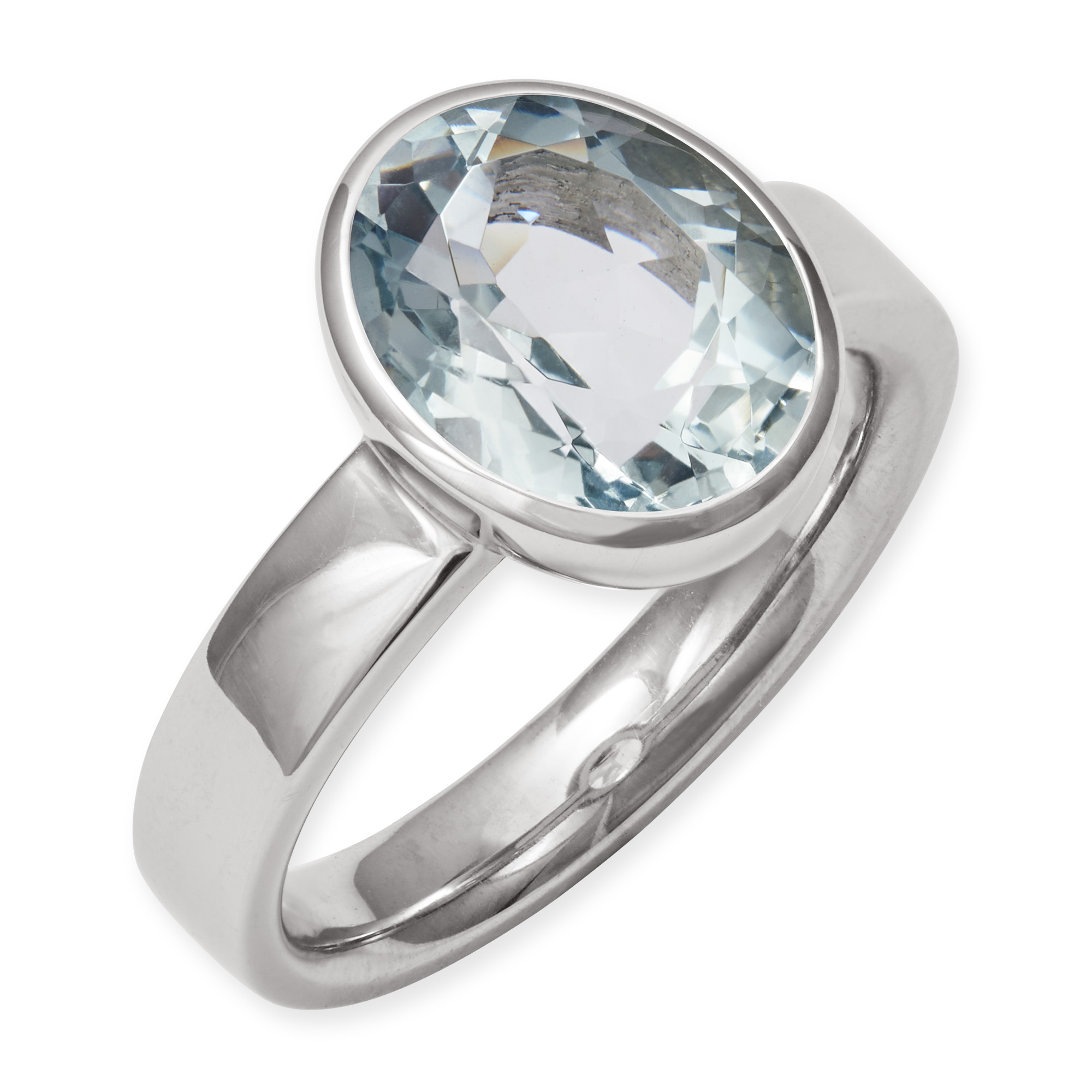 LESER Ring-Aquamarin 750 Gelbgold-110997 LESER Ring-Aquamarin 750 Gelbgold