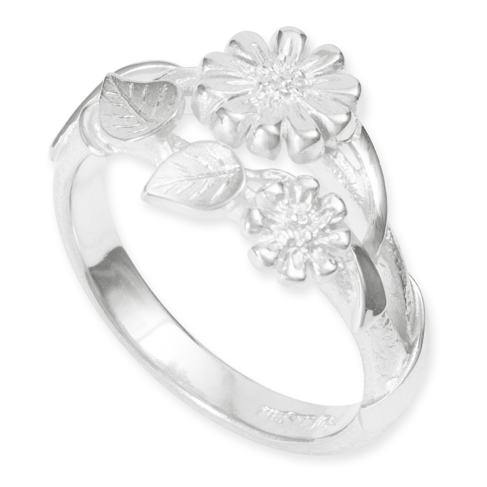 LESER Bluetentraum-Blumen-Ring 925 Silber LESER Bluetentraum-Blumen-Ring 925 Silber