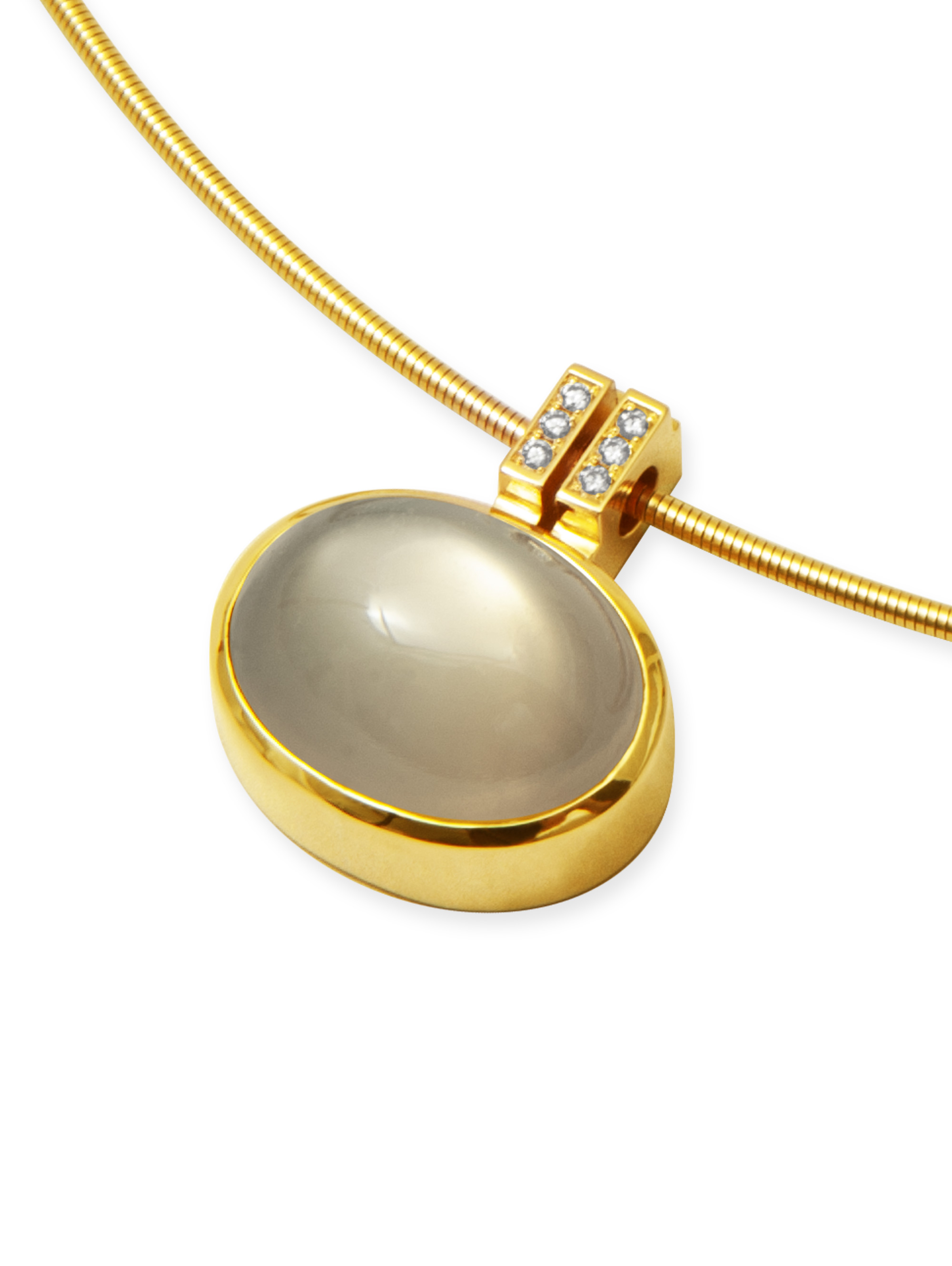 LESER Anhänger-750 Gelbgold-Mondstein-118672-2 LESER Anhänger-750 Gelbgold-Mondstein