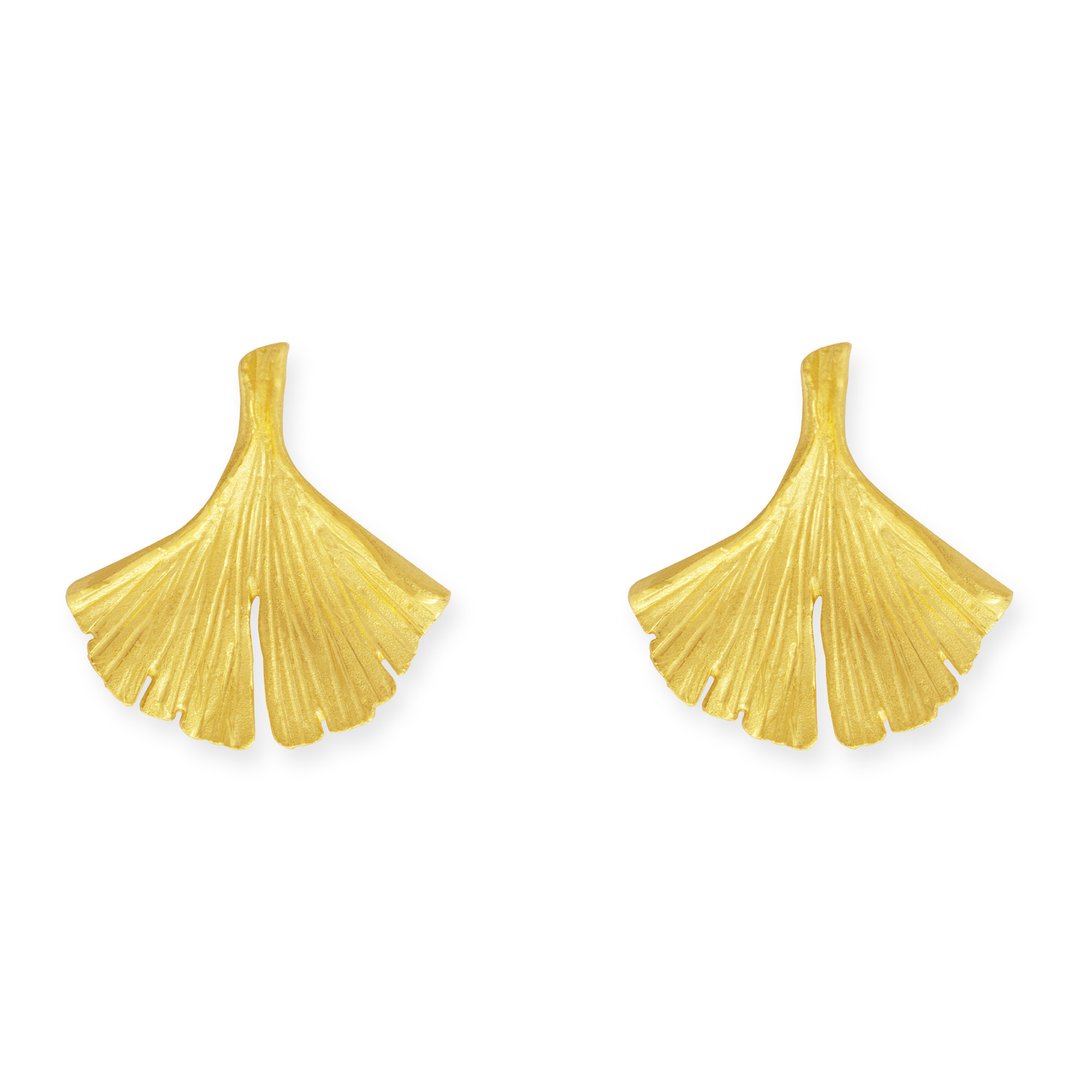 LESER-Ohrstecker-Ginkgo-750GG LESER-Ohrstecker-Ginkgo-750GG
