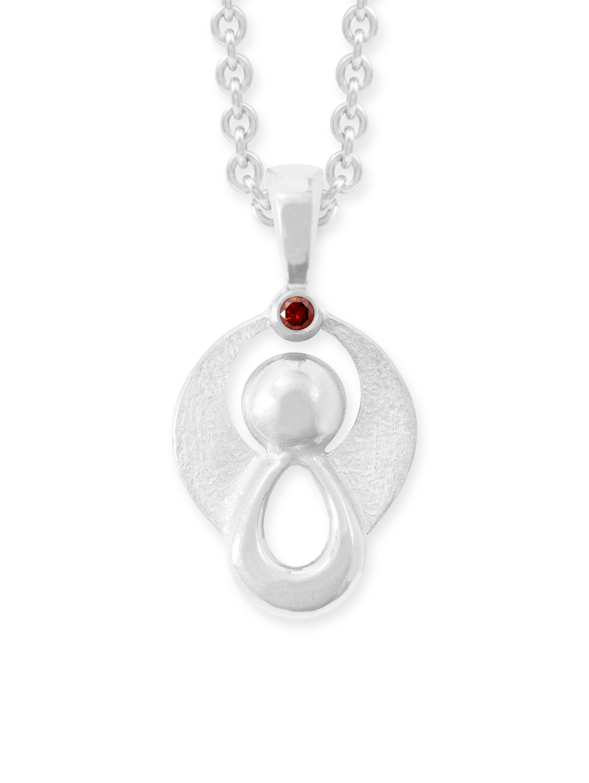 LESER Anhaenger- Engel 925 Silber Brillant